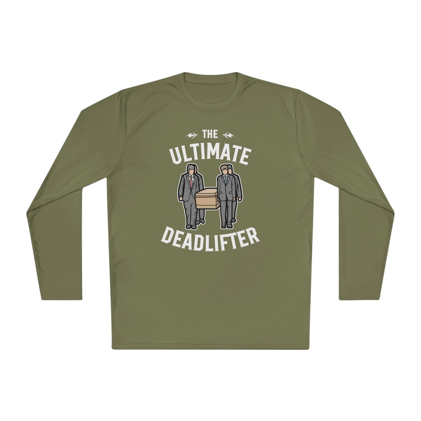 Ultimate Deadlifter - Long Sleeve Gym Shirt - embalmer,funeral director,funny,goth,gym,meme,mortician,performance,Sports,Sportswear Long-sleeve