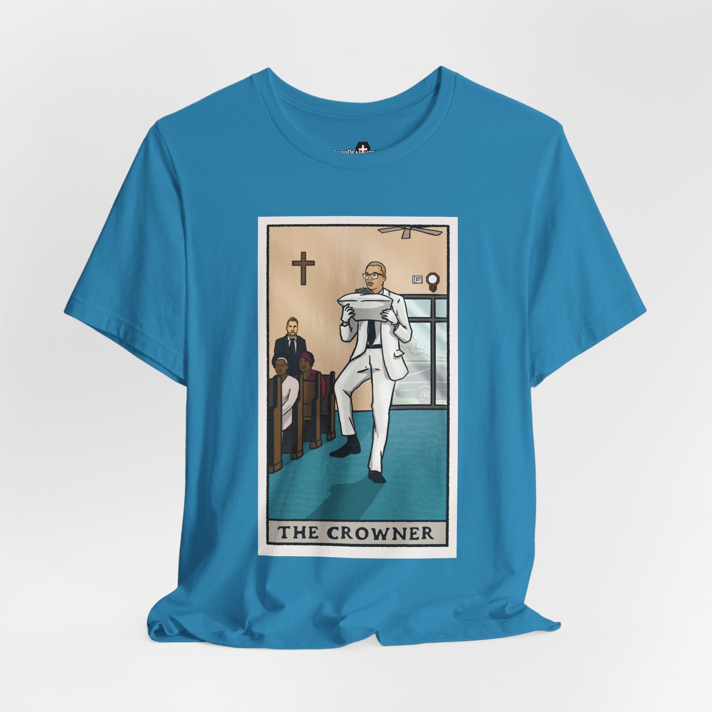 "The Crowner" (FRONTSIDE) Tarot Card - Tee