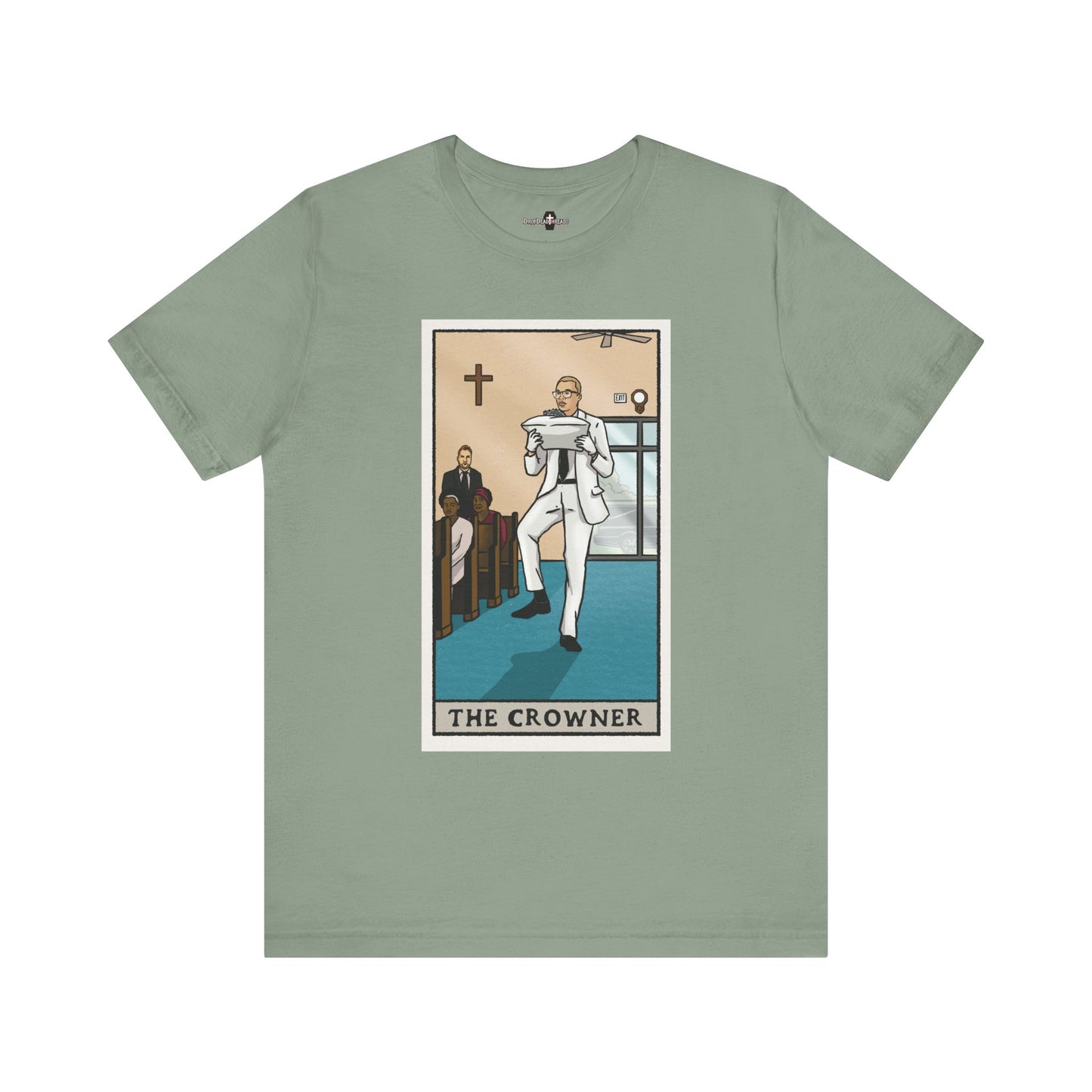 "The Crowner" (FRONTSIDE) Tarot Card - Tee
