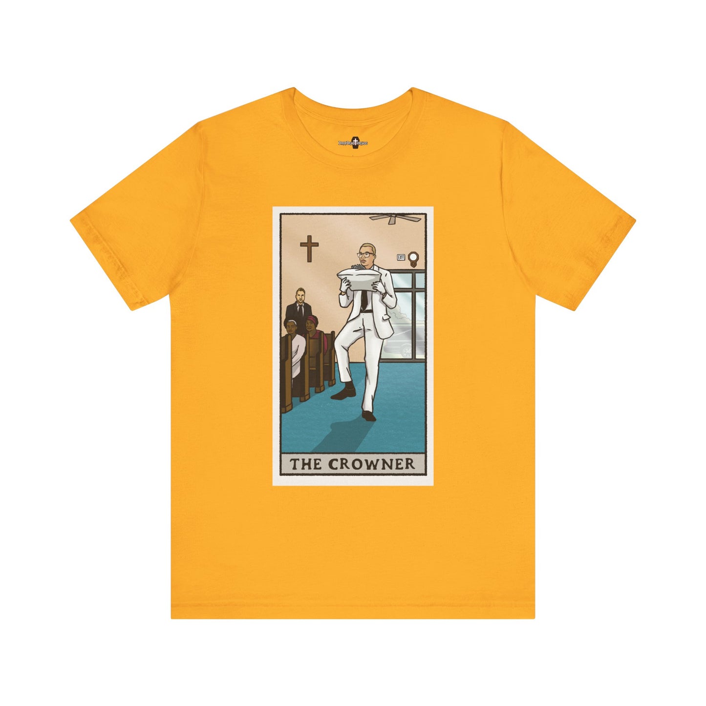 "The Crowner" (FRONTSIDE) Tarot Card - Tee