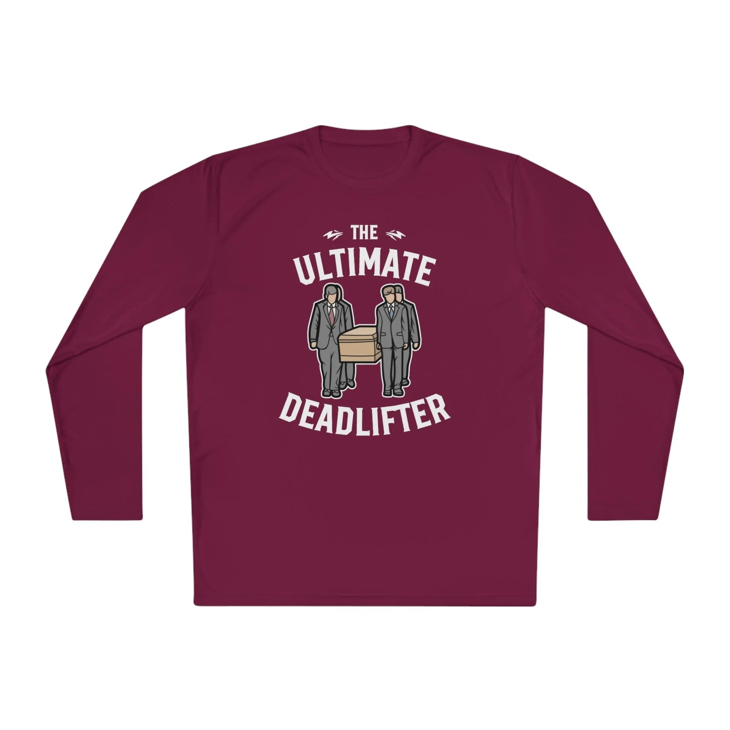 Ultimate Deadlifter - Long Sleeve Gym Shirt - embalmer,funeral director,funny,goth,gym,meme,mortician,performance,Sports,Sportswear Long-sleeve