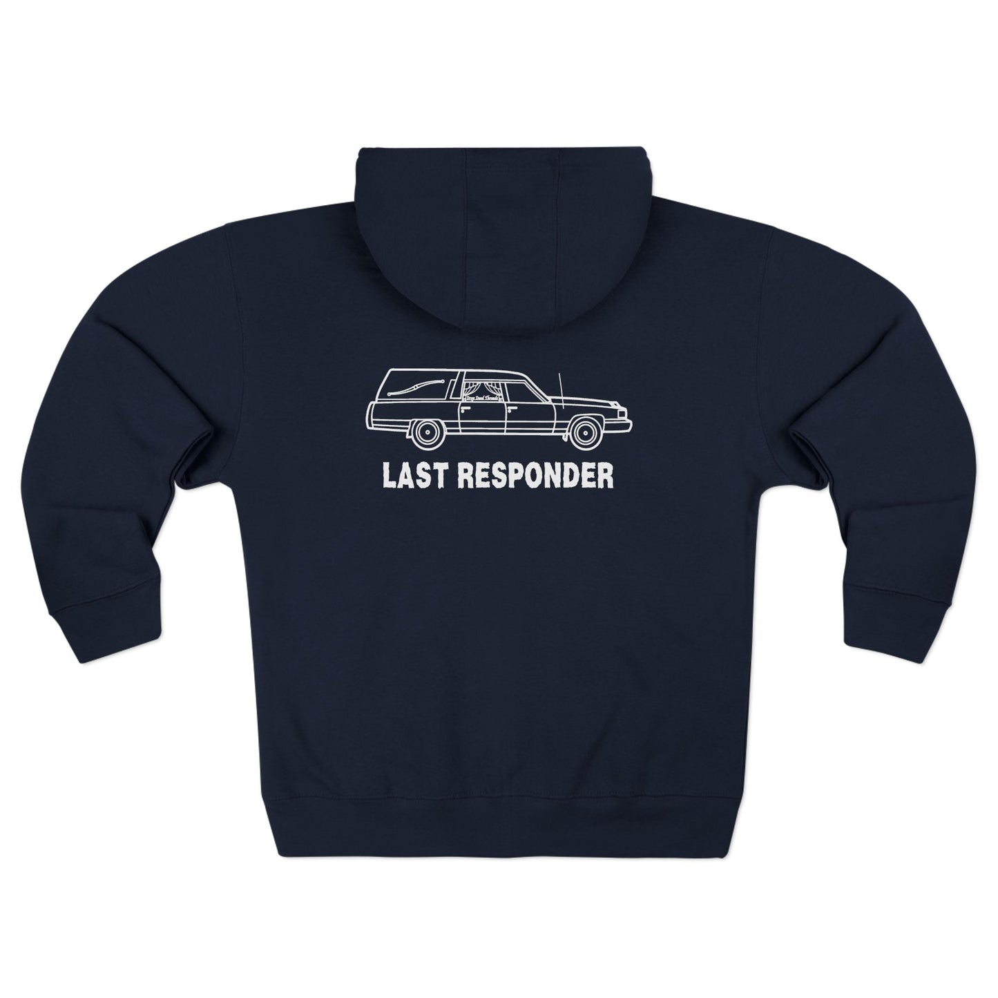 Last Responder Iconic (Backside) - Zip Hoodie