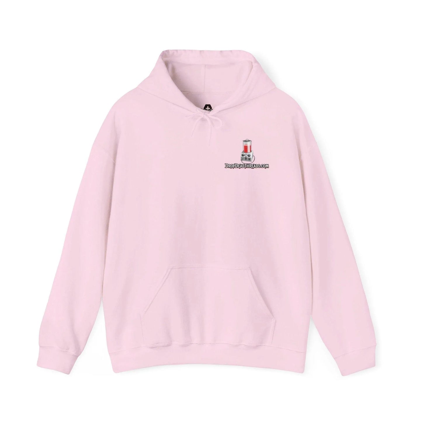 Drop Dead Threads Embalming Machine Logo - Hoodie - embalmer, embalming machine, formaldehyde, funeral director, mortician, mortuary science, porti-boy, undertaker Hoodie
