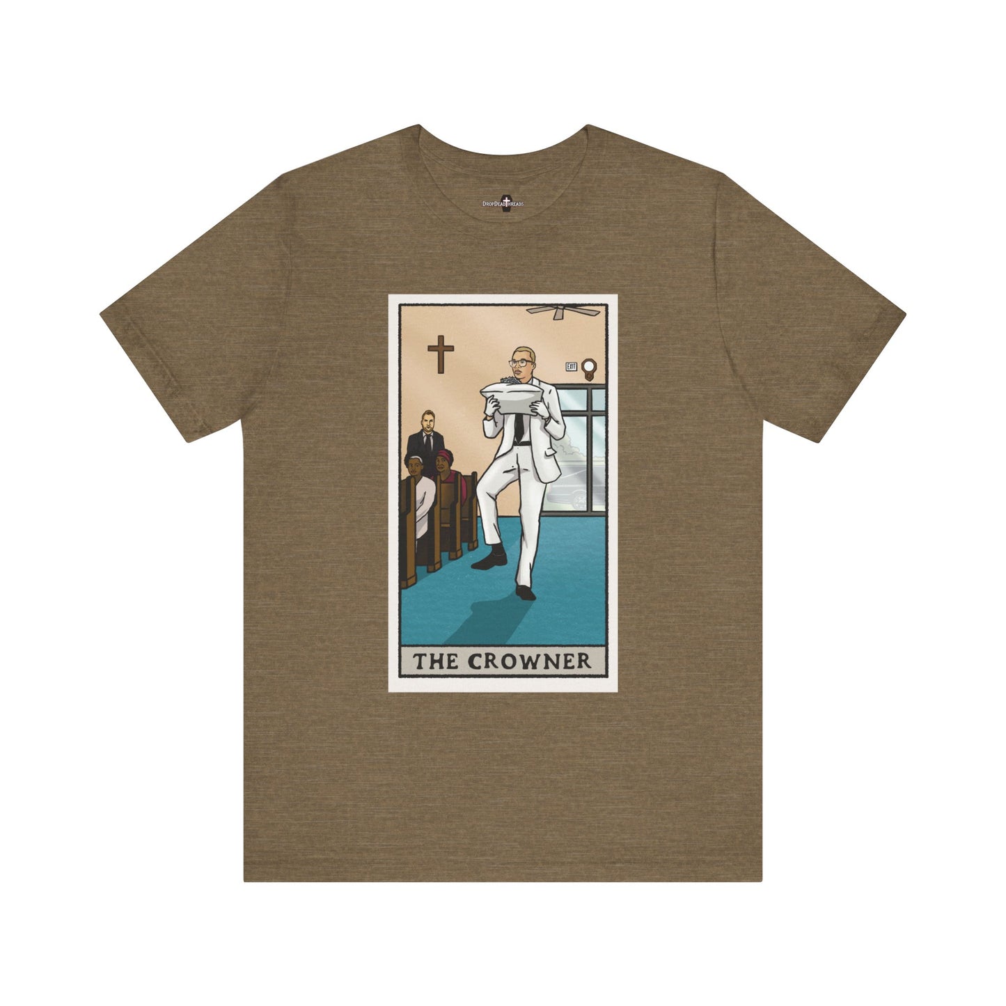 "The Crowner" (FRONTSIDE) Tarot Card - Tee