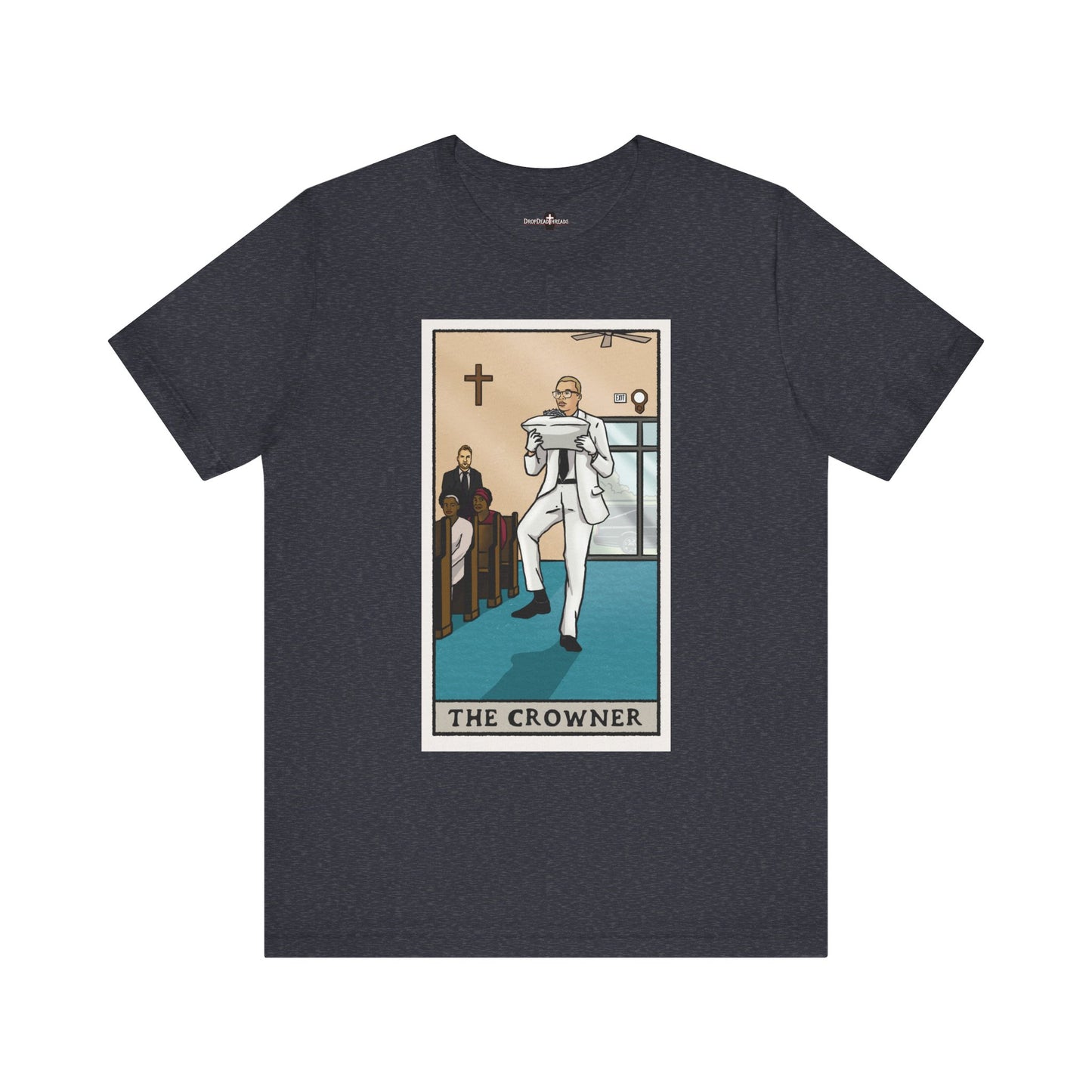 "The Crowner" (FRONTSIDE) Tarot Card - Tee