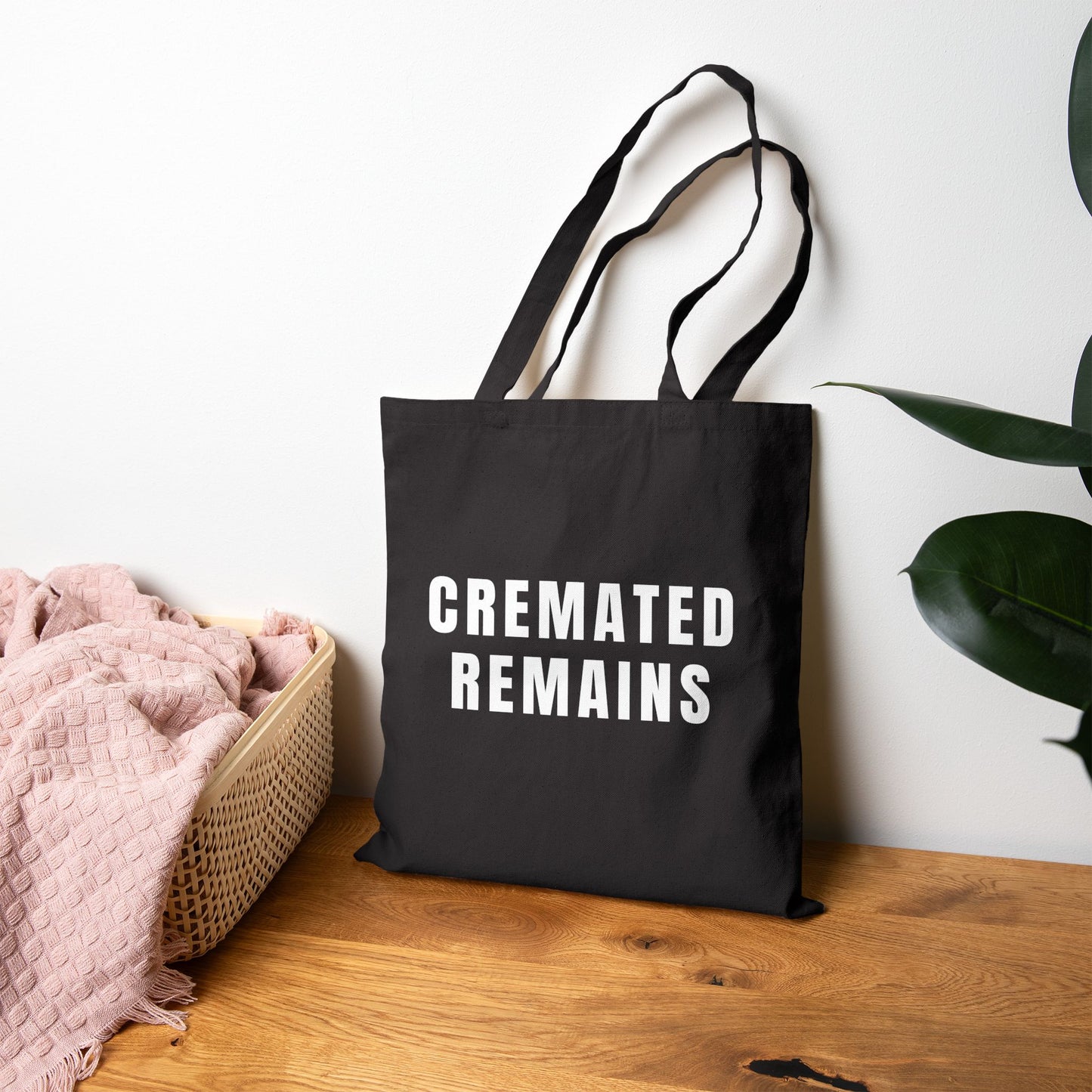 Cremated Remains - Cotton Canvas Tote Bag
