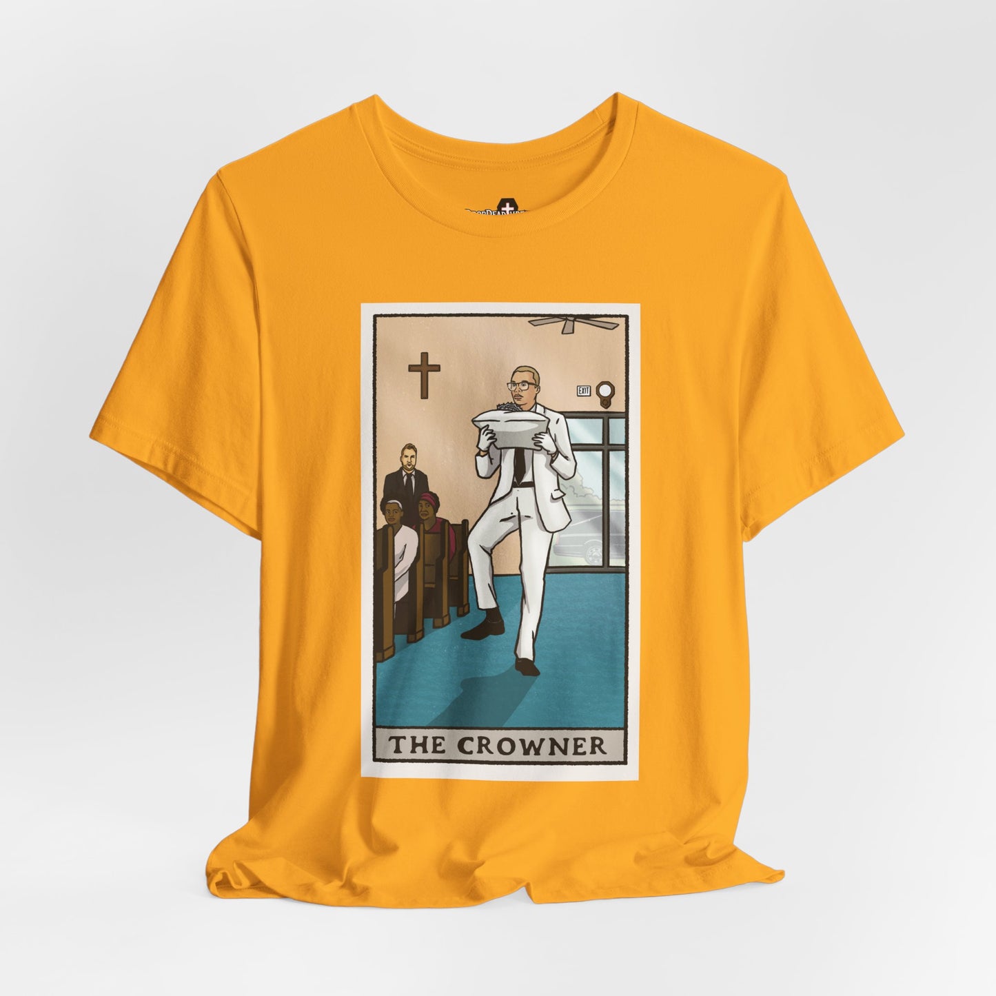 "The Crowner" (FRONTSIDE) Tarot Card - Tee