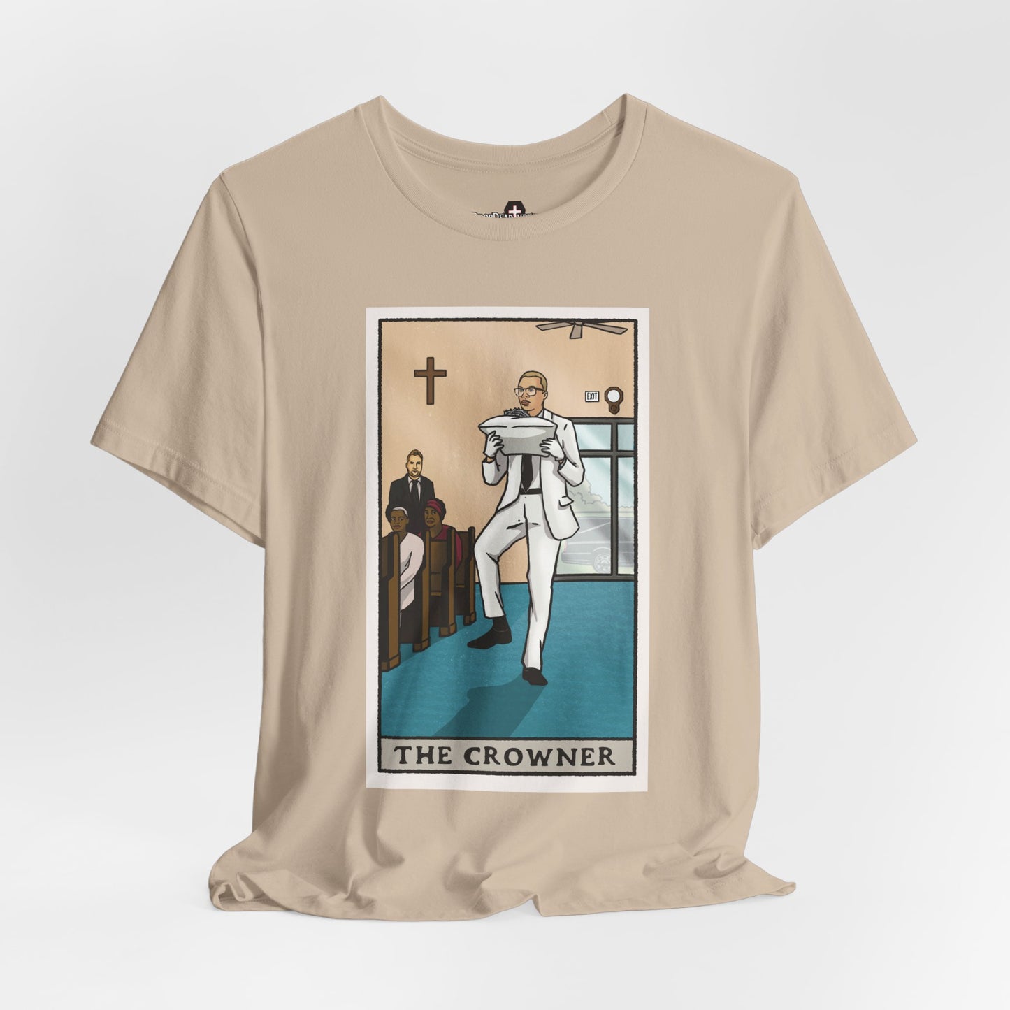"The Crowner" (FRONTSIDE) Tarot Card - Tee