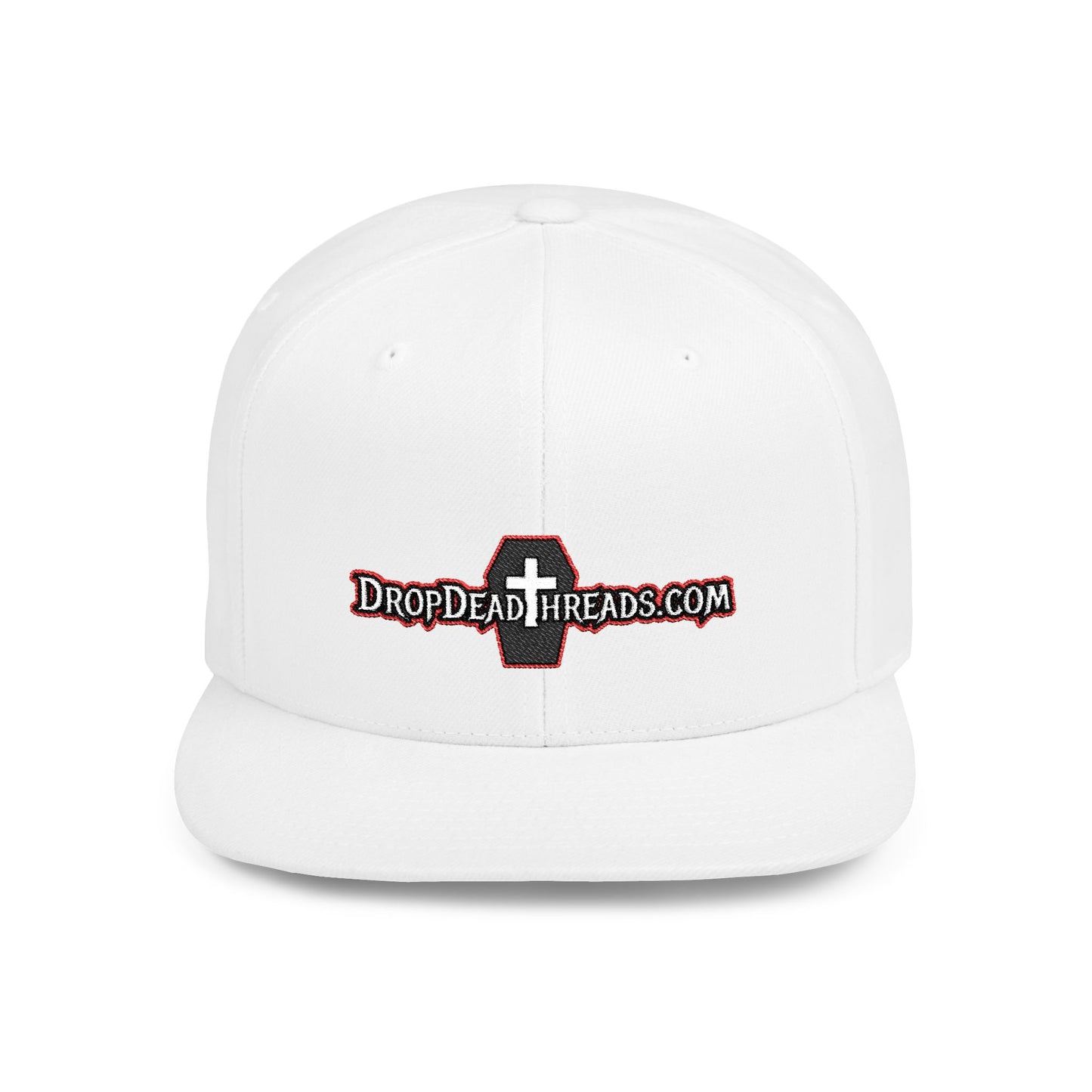 Drop Dead Threads - Flat Bill Snapback Hat