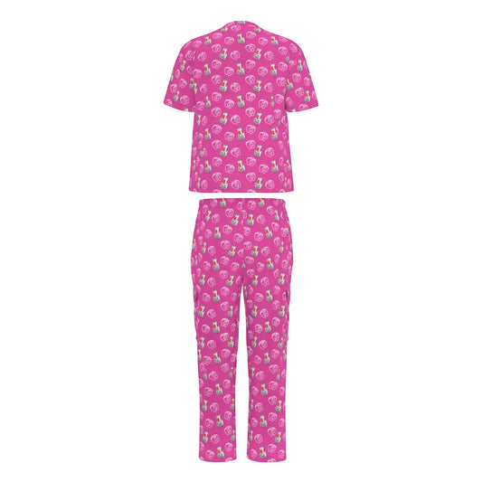 Porti-Girl Embalming Scrubs - Barbie Pink - embalmer,embalming machine,formaldehyde,funeral director,mortician,mortuary science scrubs
