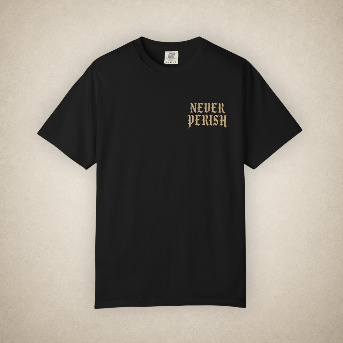 Shall Never Perish (Purple Jesus) - Tee