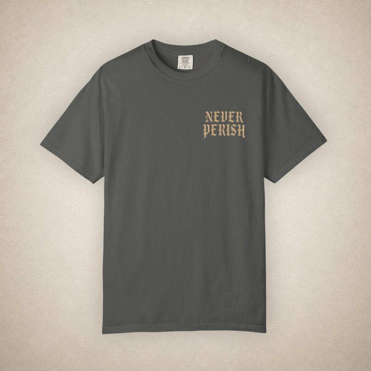 Shall Never Perish (Purple Jesus) - Tee