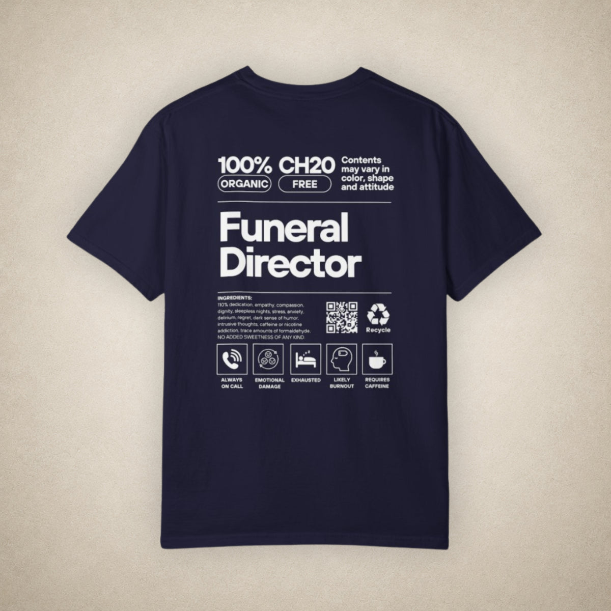 Funeral Director Ingredients - Tee