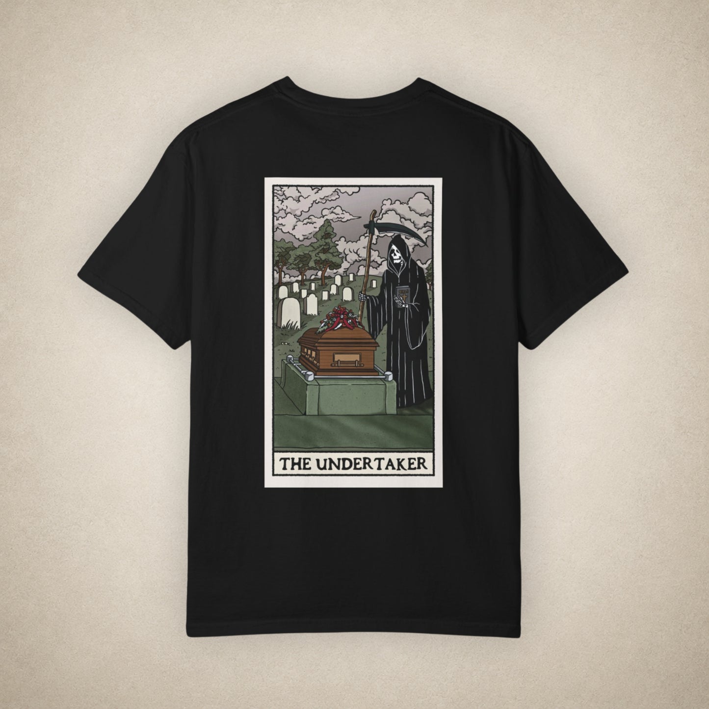 The Undertaker Tarot Card - Tee