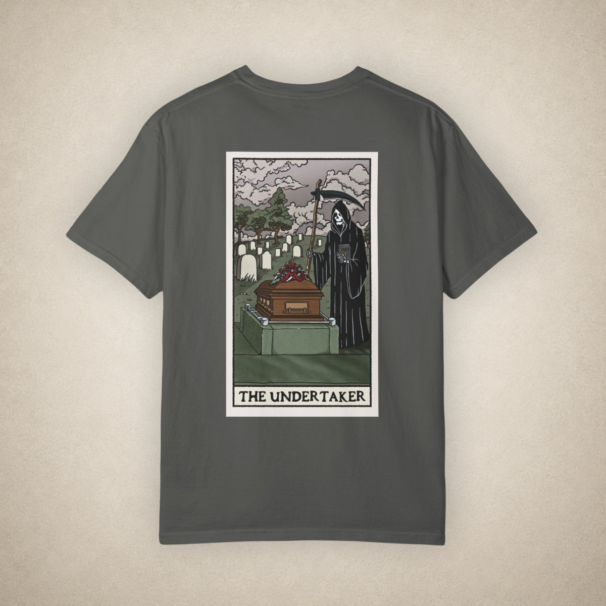 The Undertaker Tarot Card - Tee