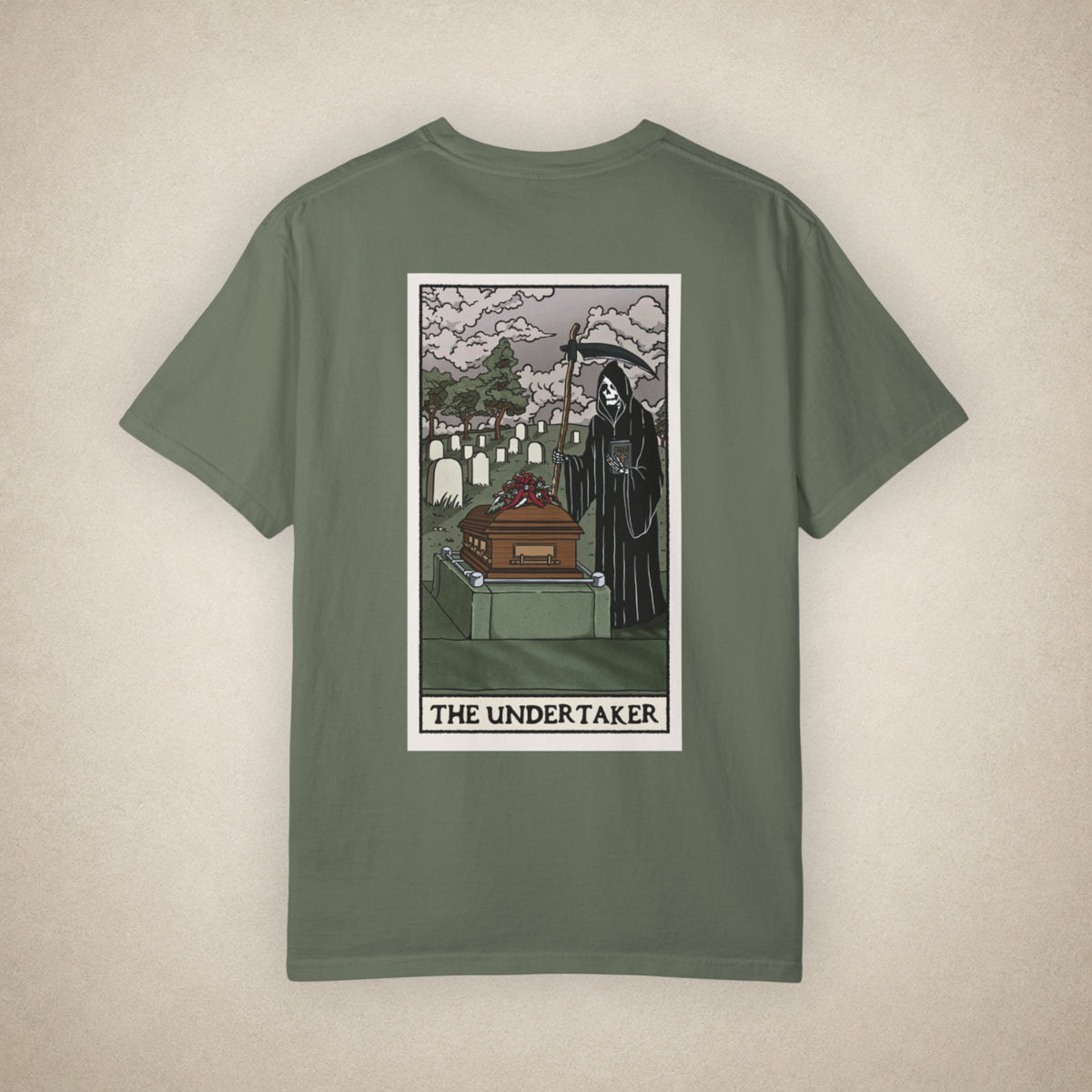 The Undertaker Tarot Card - Tee
