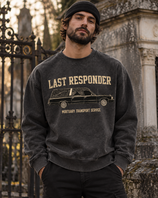 Last Responder Mortuary Transport Service - Crewneck Sweatshirt