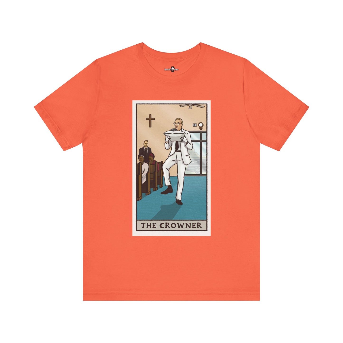 "The Crowner" (FRONTSIDE) Tarot Card - Tee