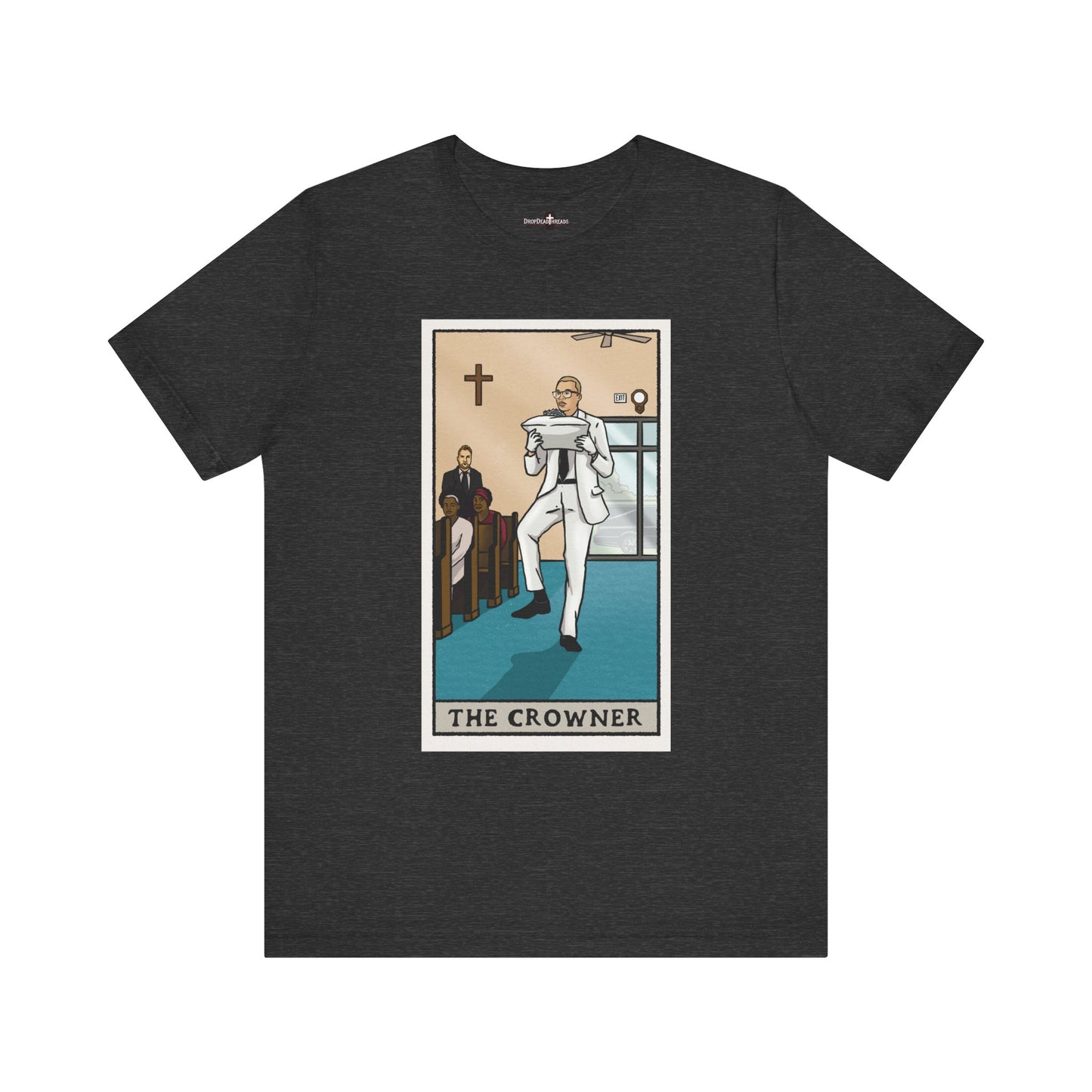 "The Crowner" (FRONTSIDE) Tarot Card - Tee