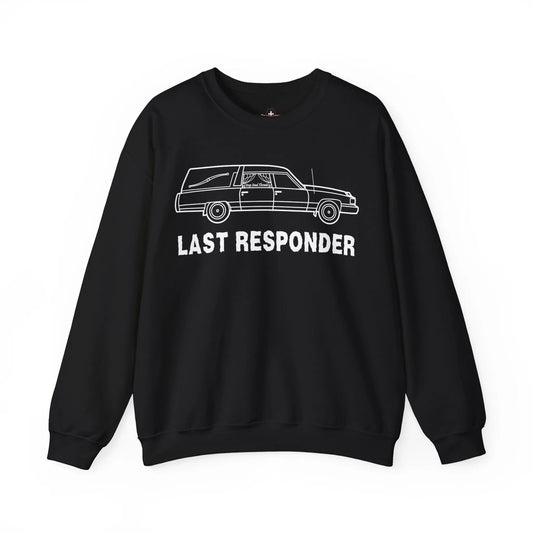 Last Responder Iconic - Sweatshirt - coach,embalmer,emo,Funeral,funeral director,goth,hearse,mortician Sweatshirt