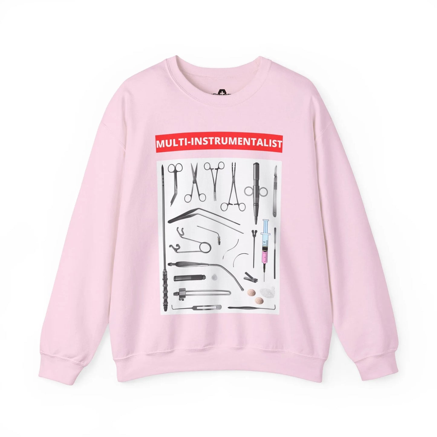 Multi-Instrumentalist - Sweatshirt - embalmer,emo,funeral director,funny,goth,meme,mortician,mortuary,school,student Sweatshirt