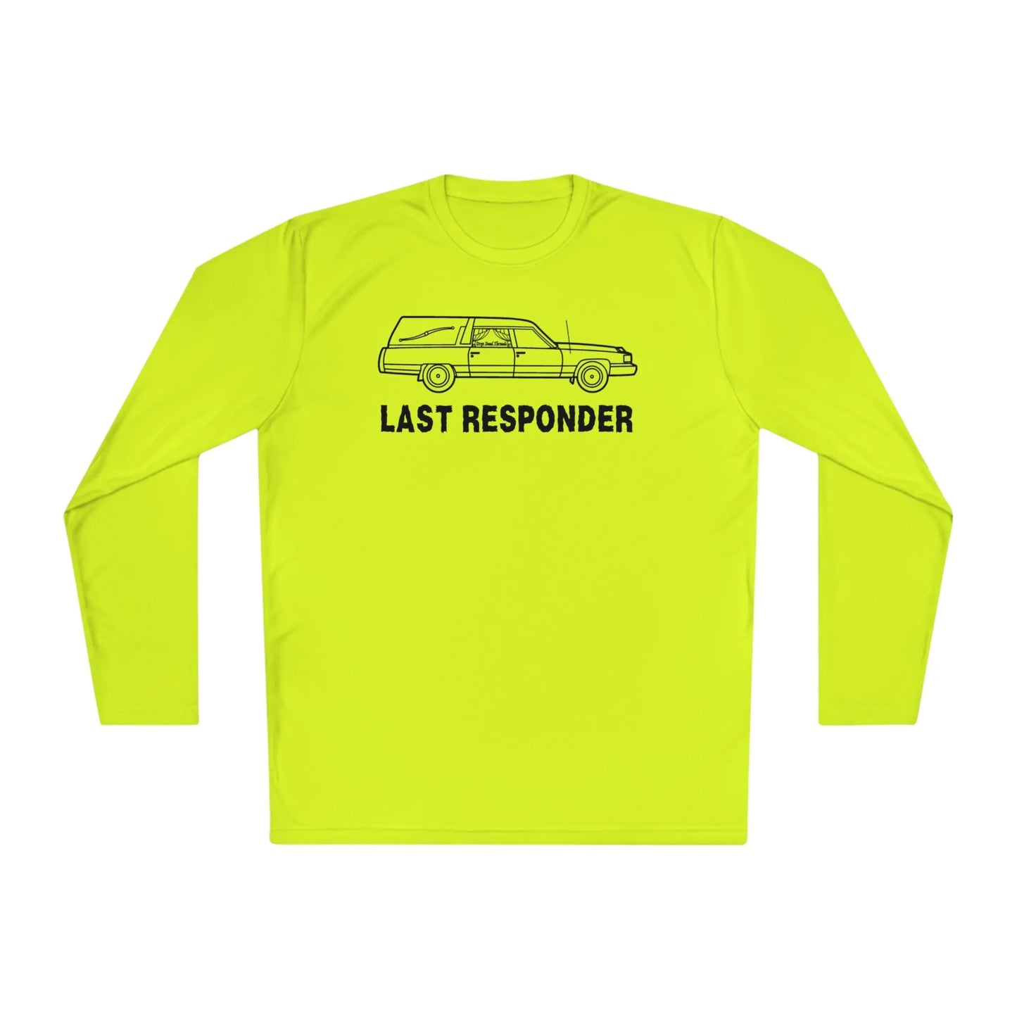 Last Responder Iconic - Long Sleeve Gym Shirt - coach,embalmer,funeral,funeral director,funny,goth,gym,hearse,meme,mortician,performance,Sports,Sportswear Long-sleeve