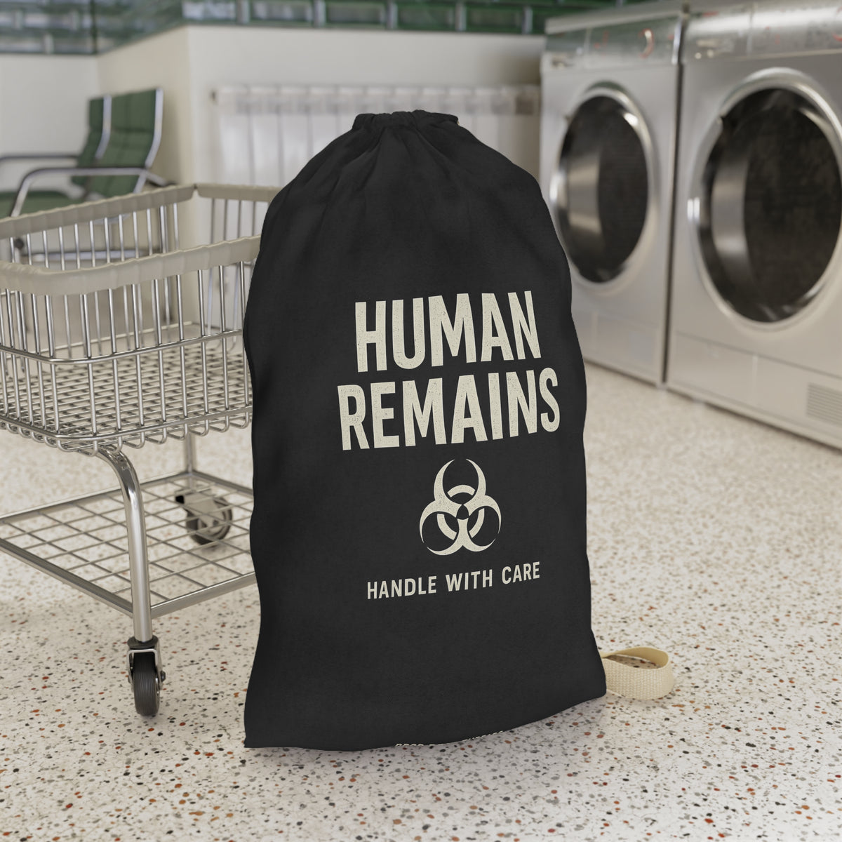 Human Remains Laundry Bag