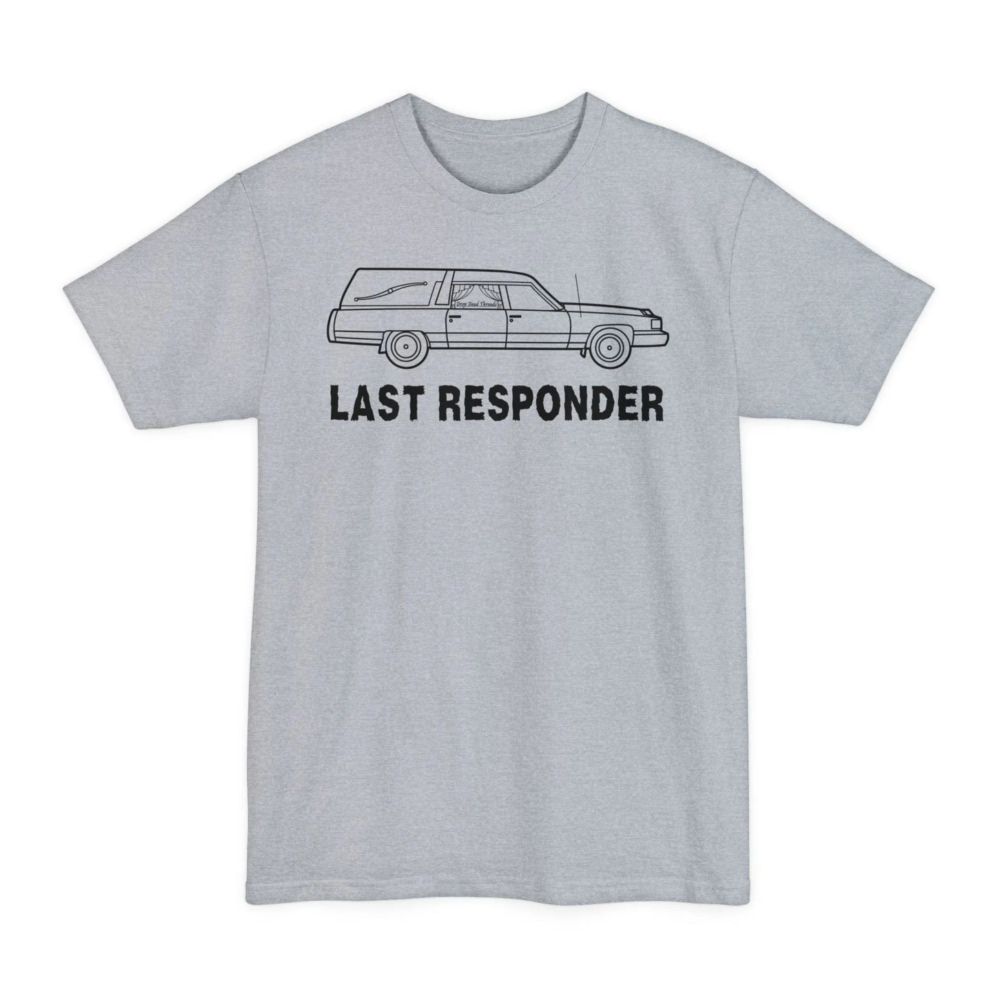 BIG & TALL Last Responder Iconic - Tee - coach,embalmer,Funeral,funeral director,Hearse,Long body,mortician T-Shirt
