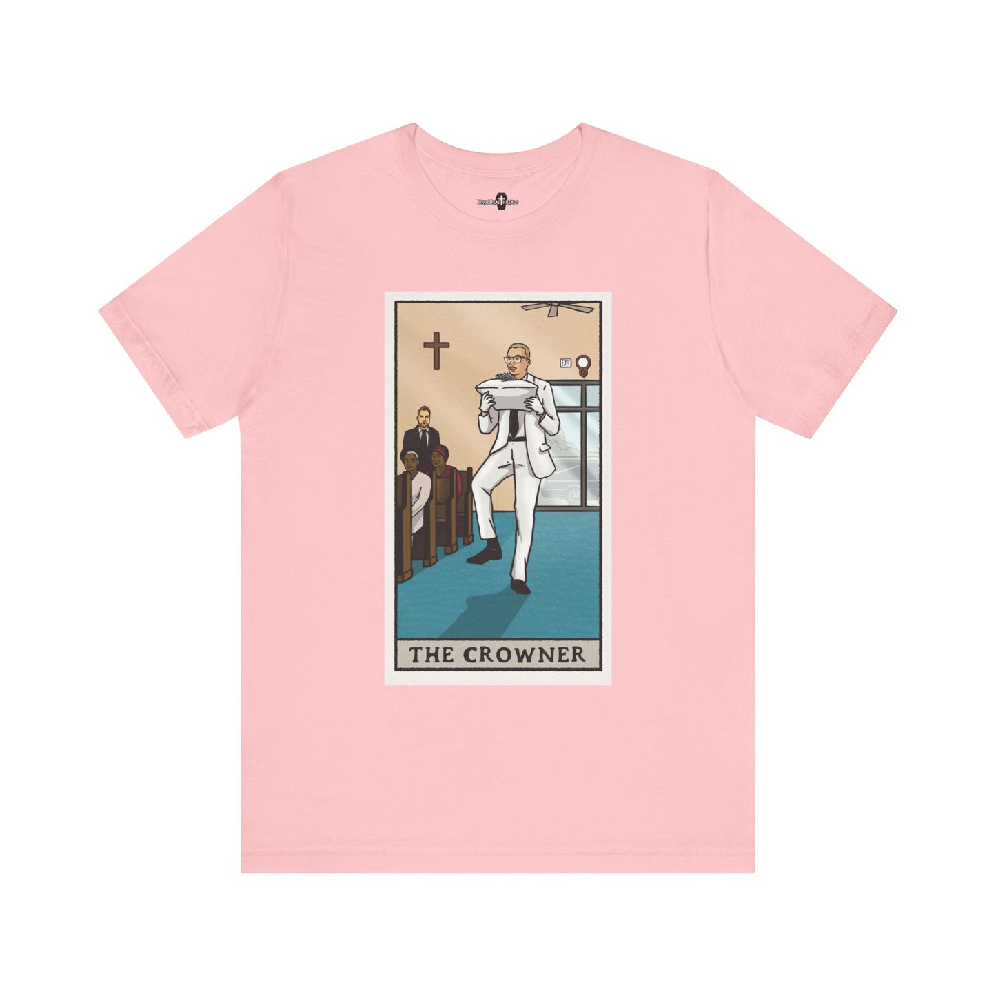 "The Crowner" (FRONTSIDE) Tarot Card - Tee