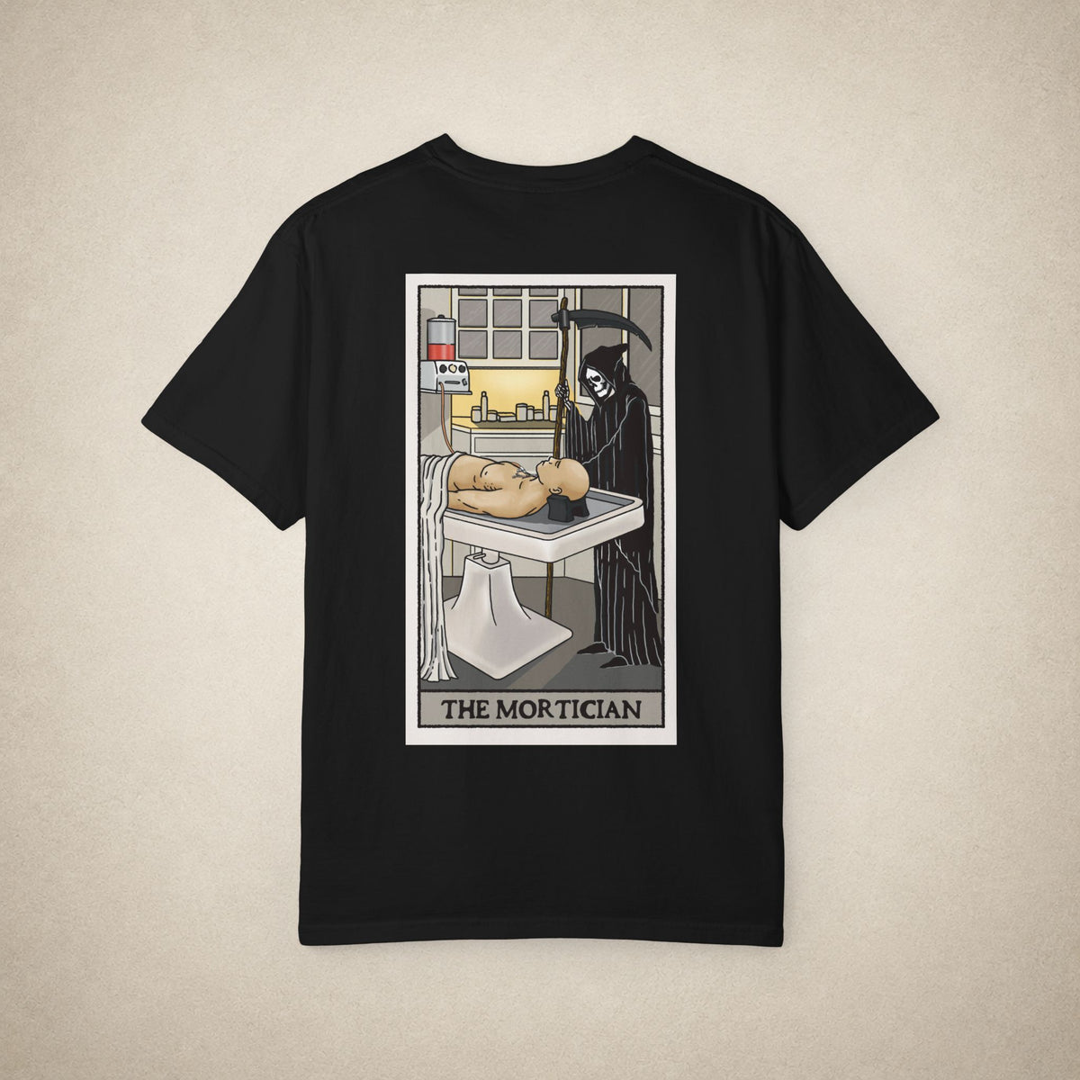 The Mortician - Tarot Card Tee