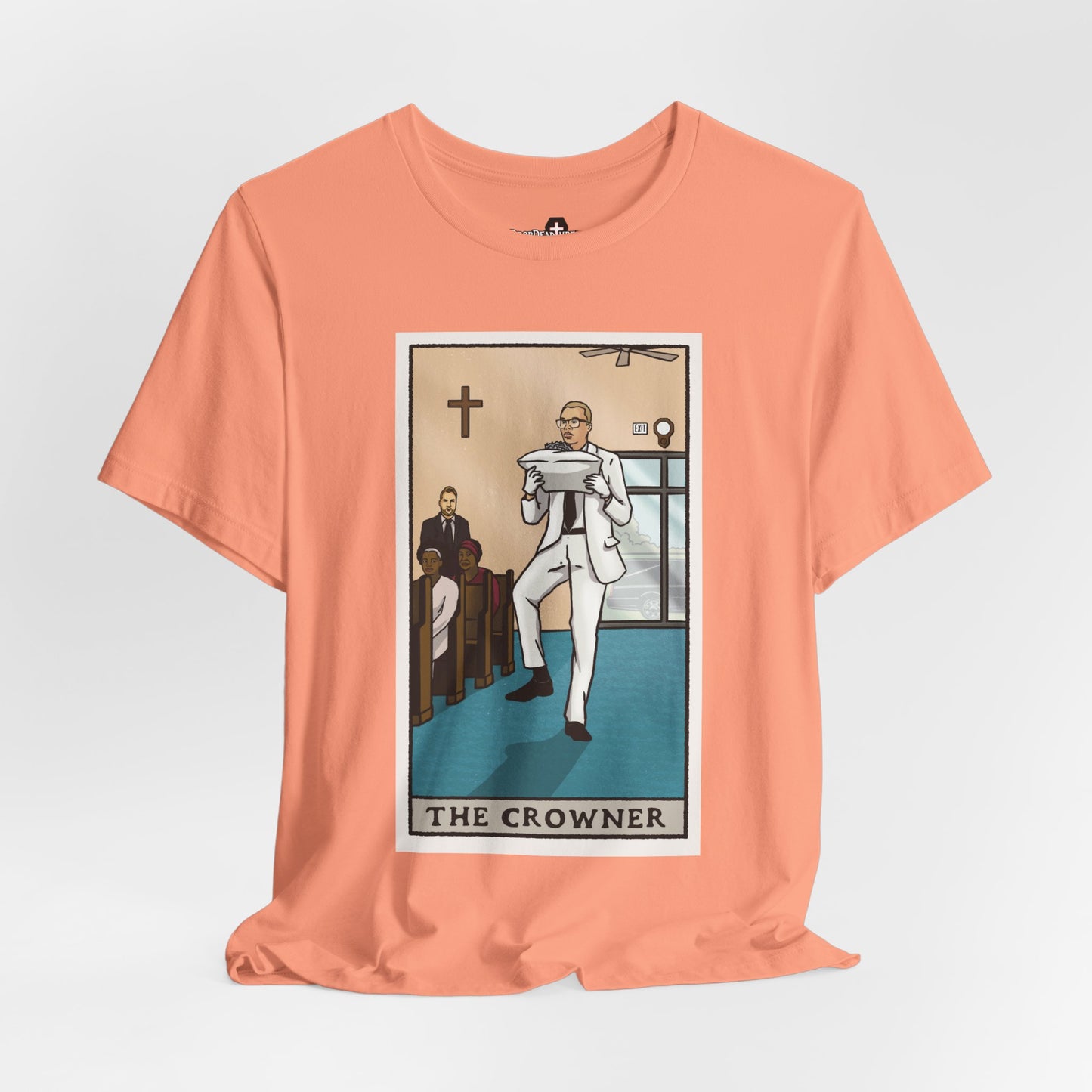 "The Crowner" (FRONTSIDE) Tarot Card - Tee