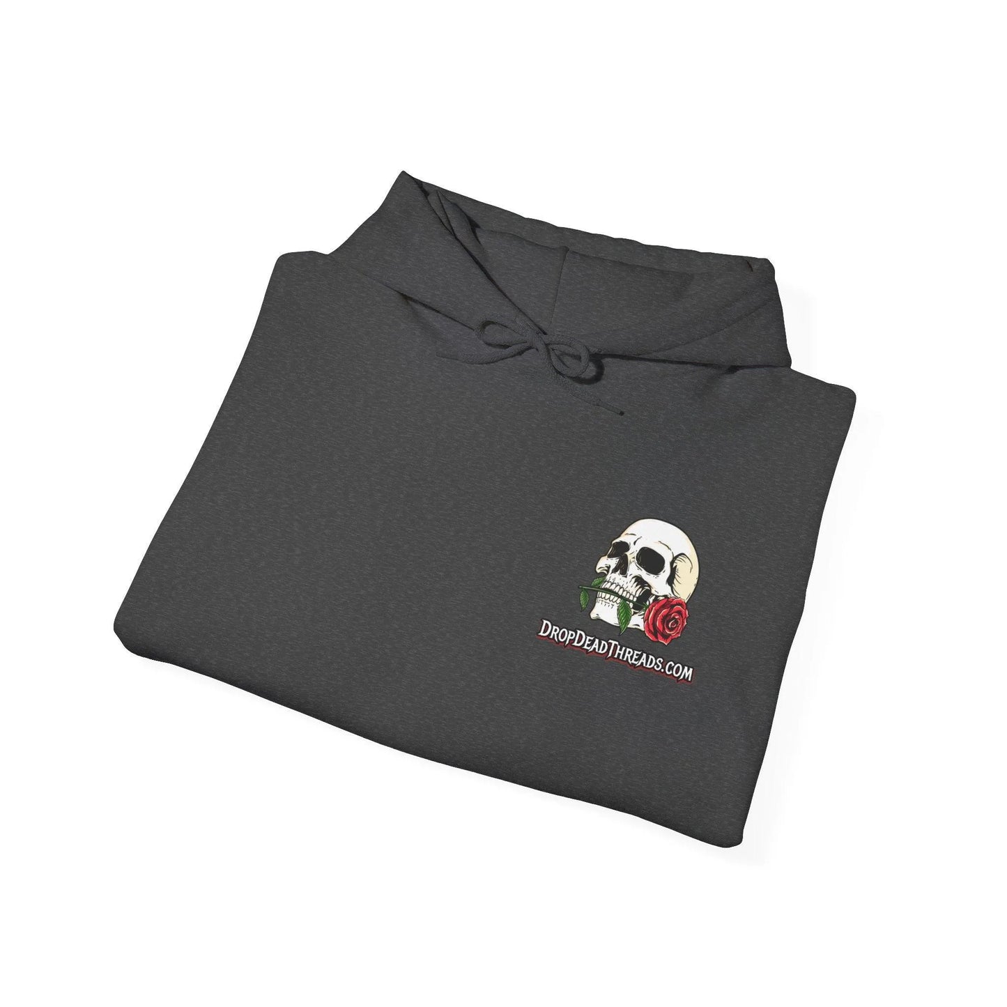Death Tarot Card - Hoodie - casket, coffin, death, embalmer, funeral director, goth, mortician, mortuary science, tarot, undertaker Hoodie