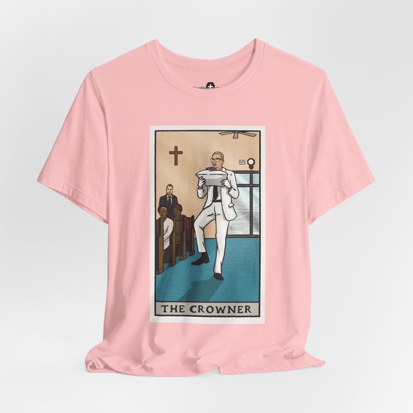 "The Crowner" (FRONTSIDE) Tarot Card - Tee