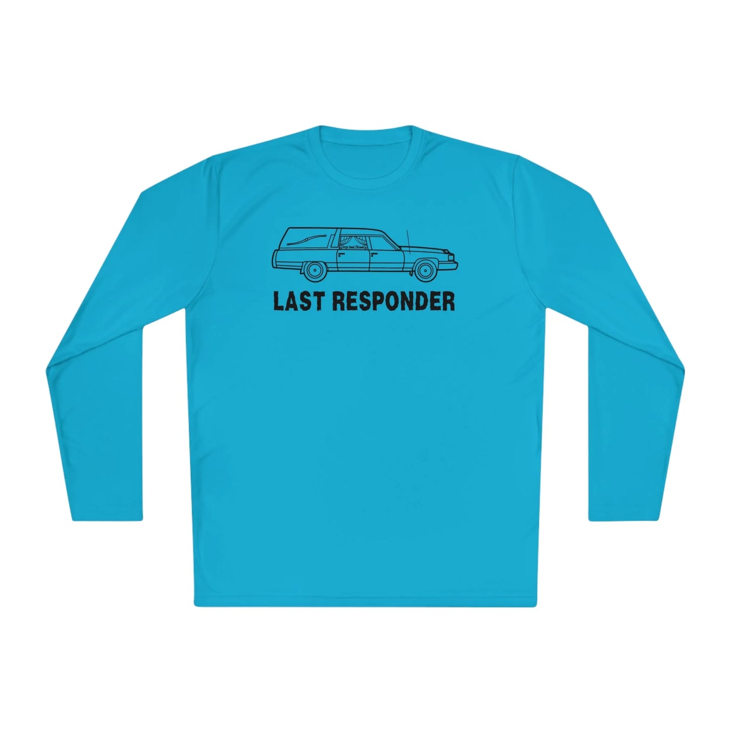 Last Responder Iconic - Long Sleeve Gym Shirt - coach,embalmer,funeral,funeral director,funny,goth,gym,hearse,meme,mortician,performance,Sports,Sportswear Long-sleeve