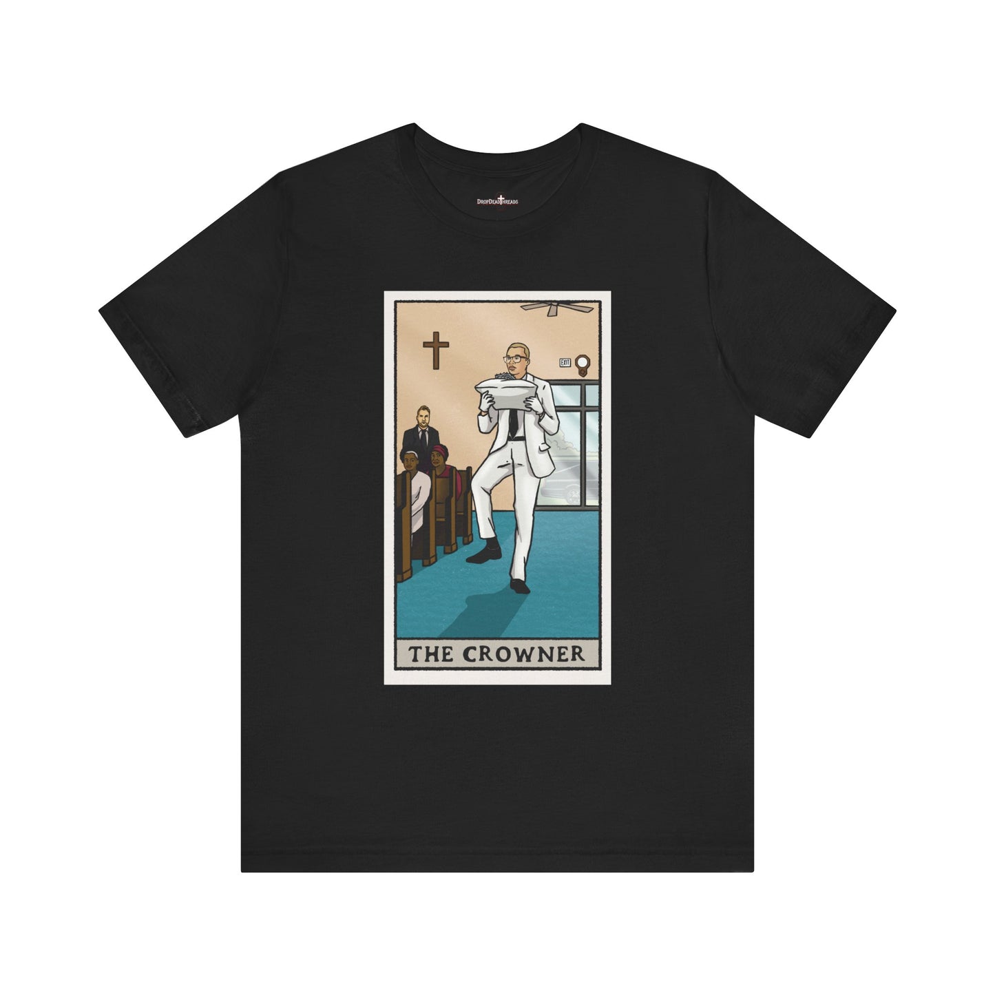 "The Crowner" (FRONTSIDE) Tarot Card - Tee