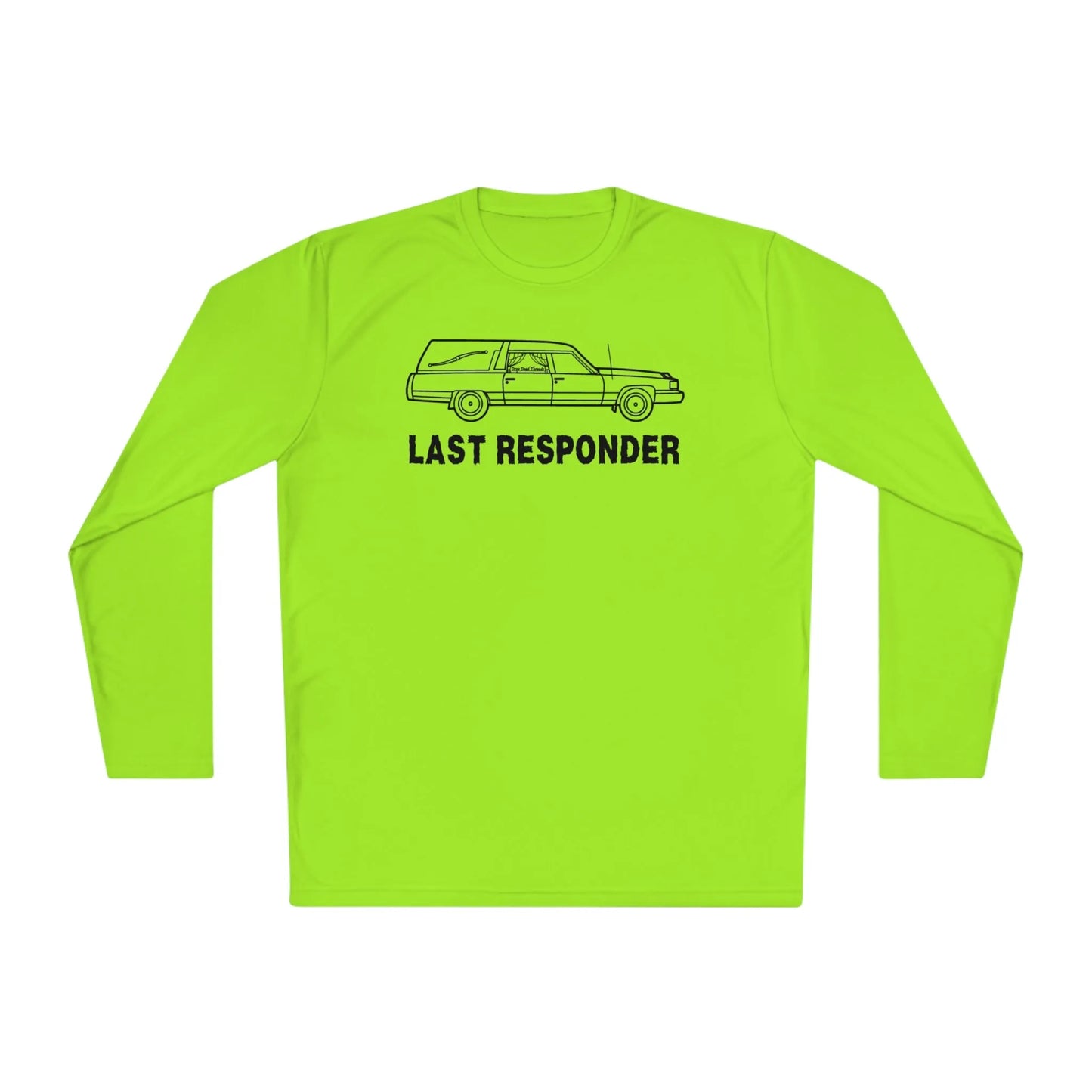 Last Responder Iconic - Long Sleeve Gym Shirt - coach,embalmer,funeral,funeral director,funny,goth,gym,hearse,meme,mortician,performance,Sports,Sportswear Long-sleeve