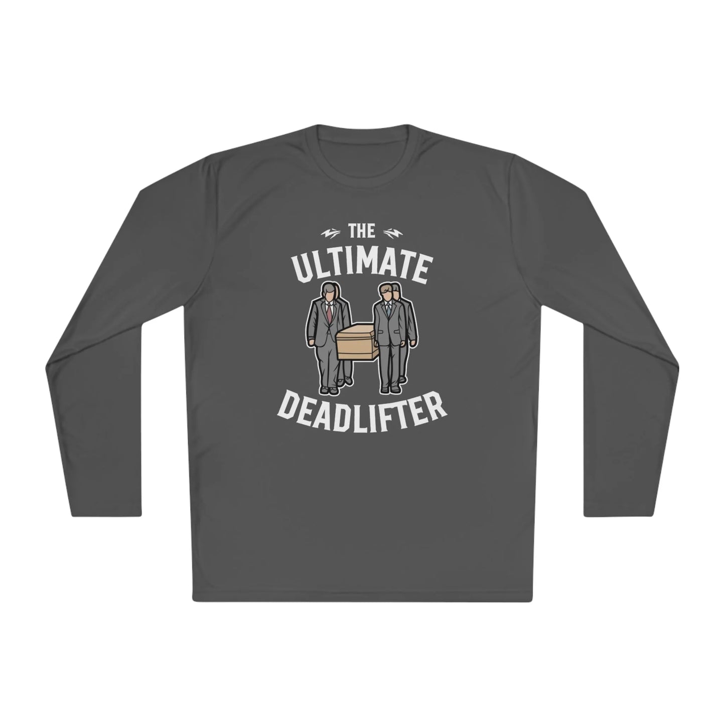 Ultimate Deadlifter - Long Sleeve Gym Shirt - embalmer,funeral director,funny,goth,gym,meme,mortician,performance,Sports,Sportswear Long-sleeve