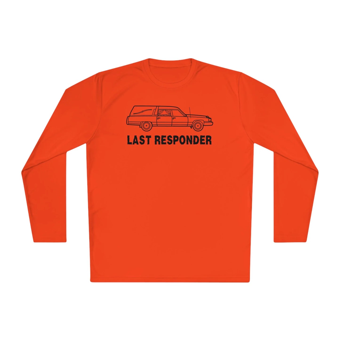 Last Responder Iconic - Long Sleeve Gym Shirt - coach,embalmer,funeral,funeral director,funny,goth,gym,hearse,meme,mortician,performance,Sports,Sportswear Long-sleeve