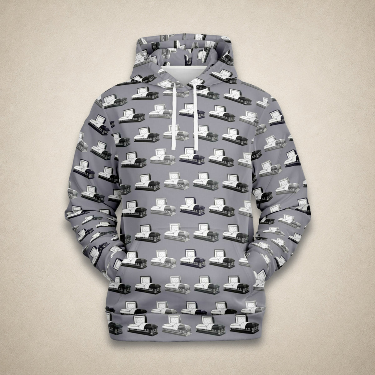 Casketeer on Lilac Grey - Hoodie