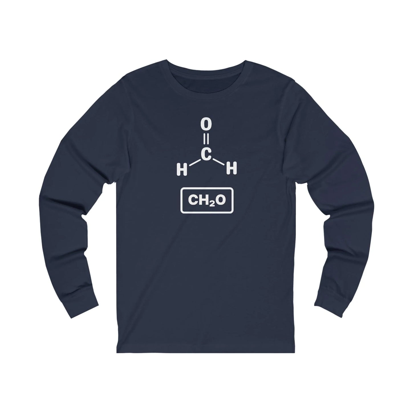 Formaldehyde Formula - Long Sleeve Tee - Crew neck, DTG, embalmer, formaldehyde, funeral director, Long Sleeves, Men's Clothing, mortician, Regular fit, Seasonal Picks, Unisex, Women's Clothing Long-sleeve