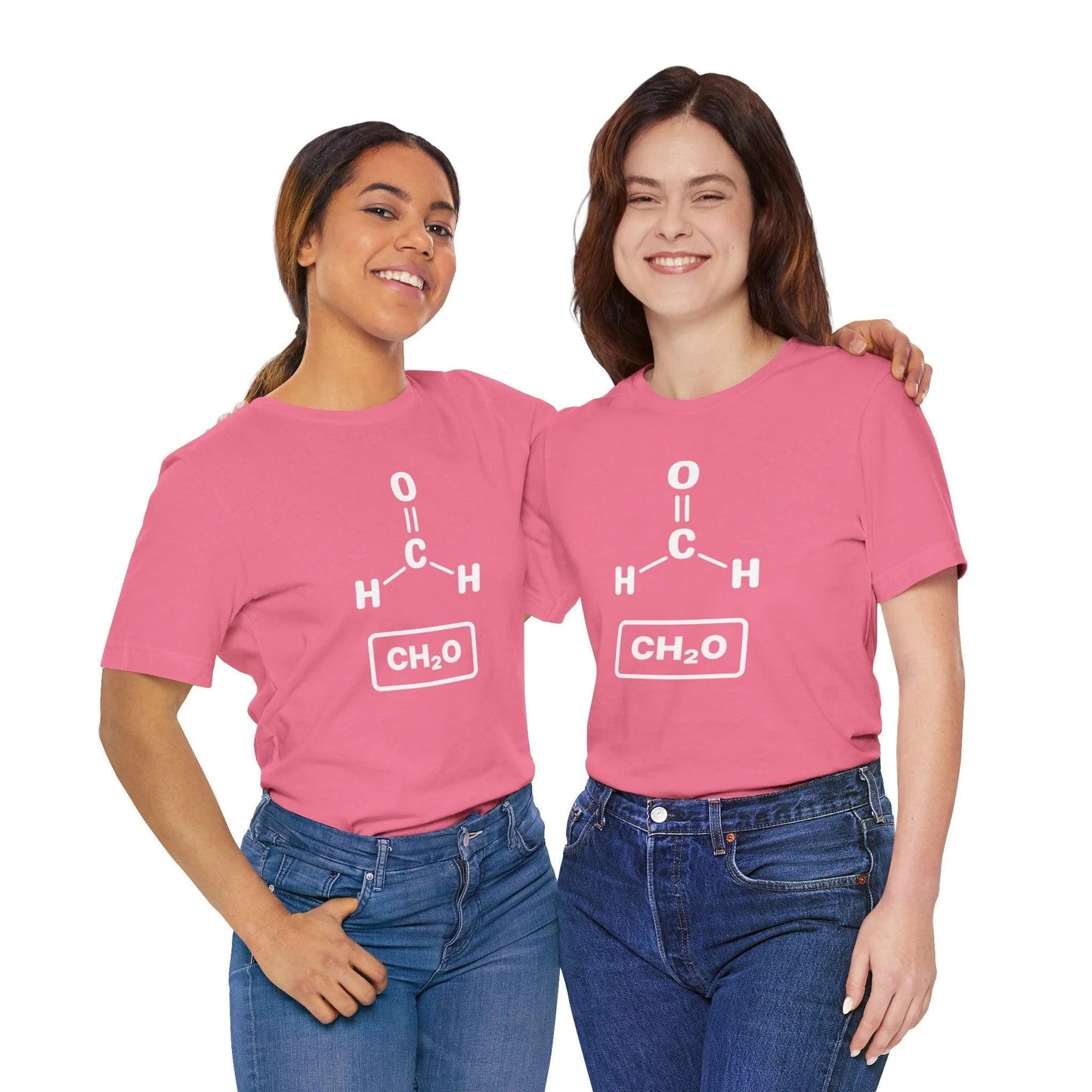 Formaldehyde Formula - Tee - chemistry, embalmer, formaldehyde, funeral director, microbiology, mortician, mortuary, pathology, school, science T-Shirt