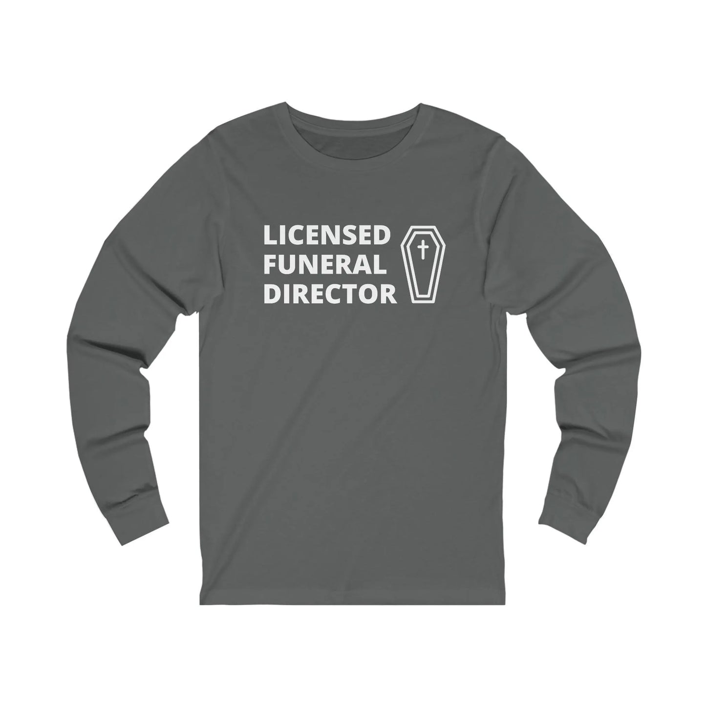 LFD - Long Sleeve Tee - Crew neck,DTG,embalmer,funeral director,Long Sleeves,Men's Clothing,mortician,Regular fit,Seasonal Picks,Unisex,Women's Clothing Long-sleeve