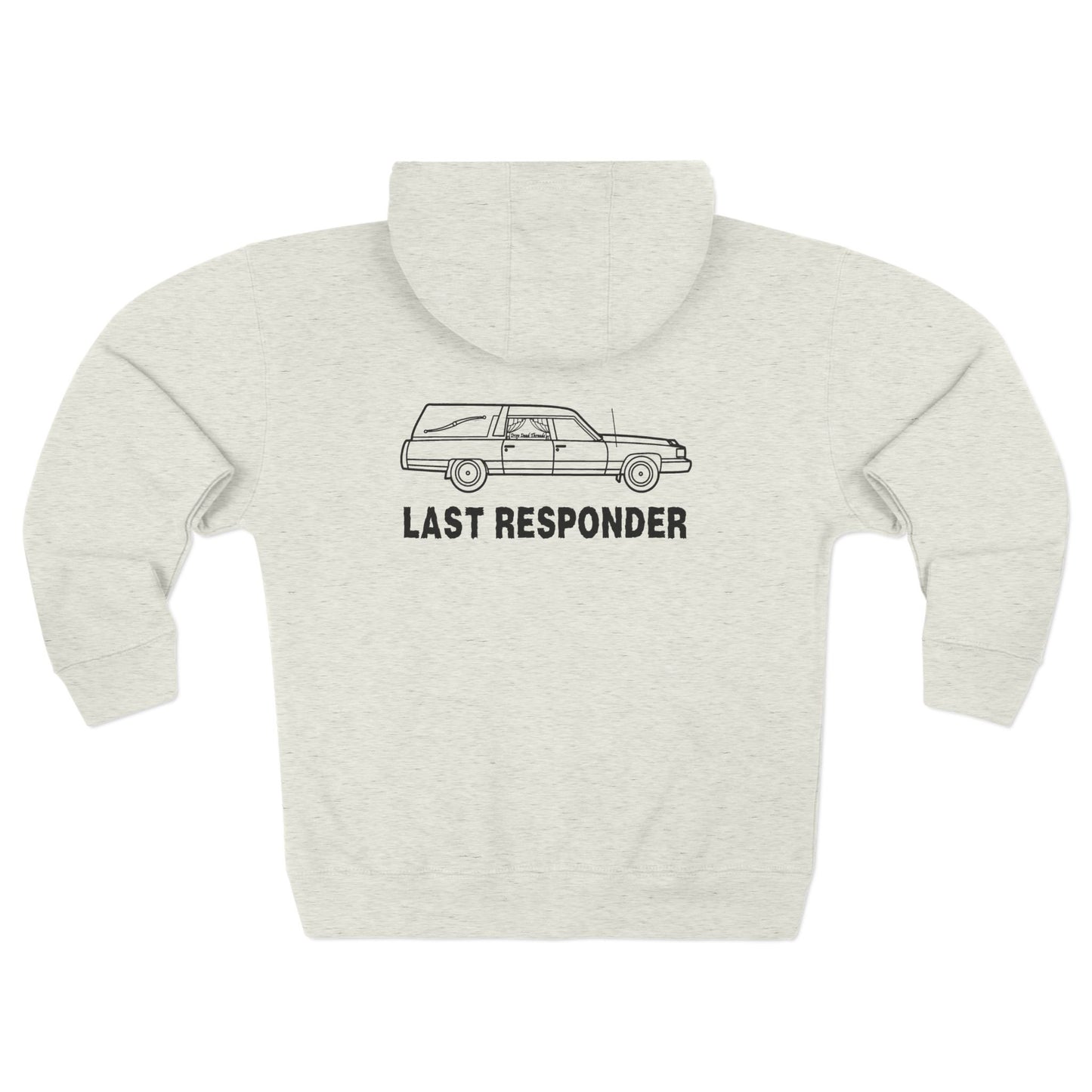 Last Responder Iconic (Backside) - Zip Hoodie