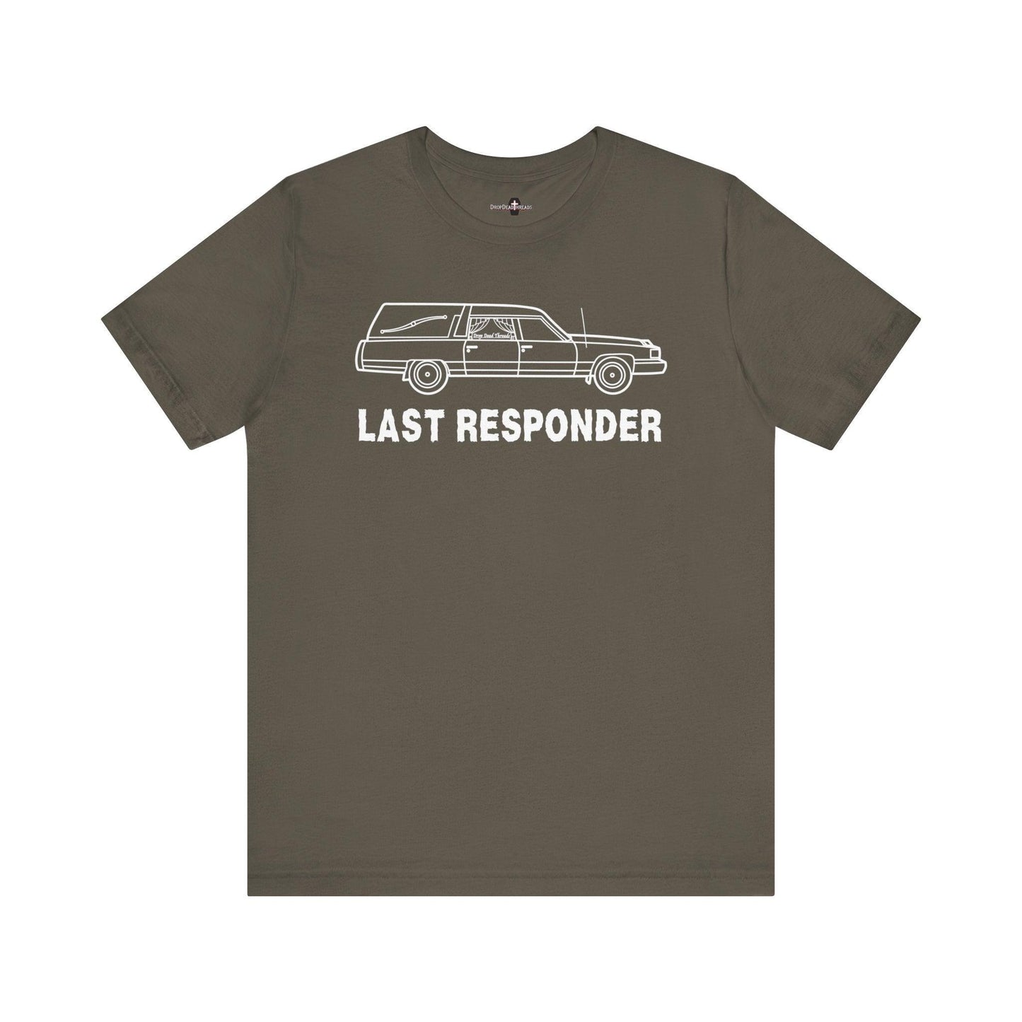 Last Responder Iconic - Tee - coach,dead sled,embalmer,funeral director,hearse,mortician T-Shirt