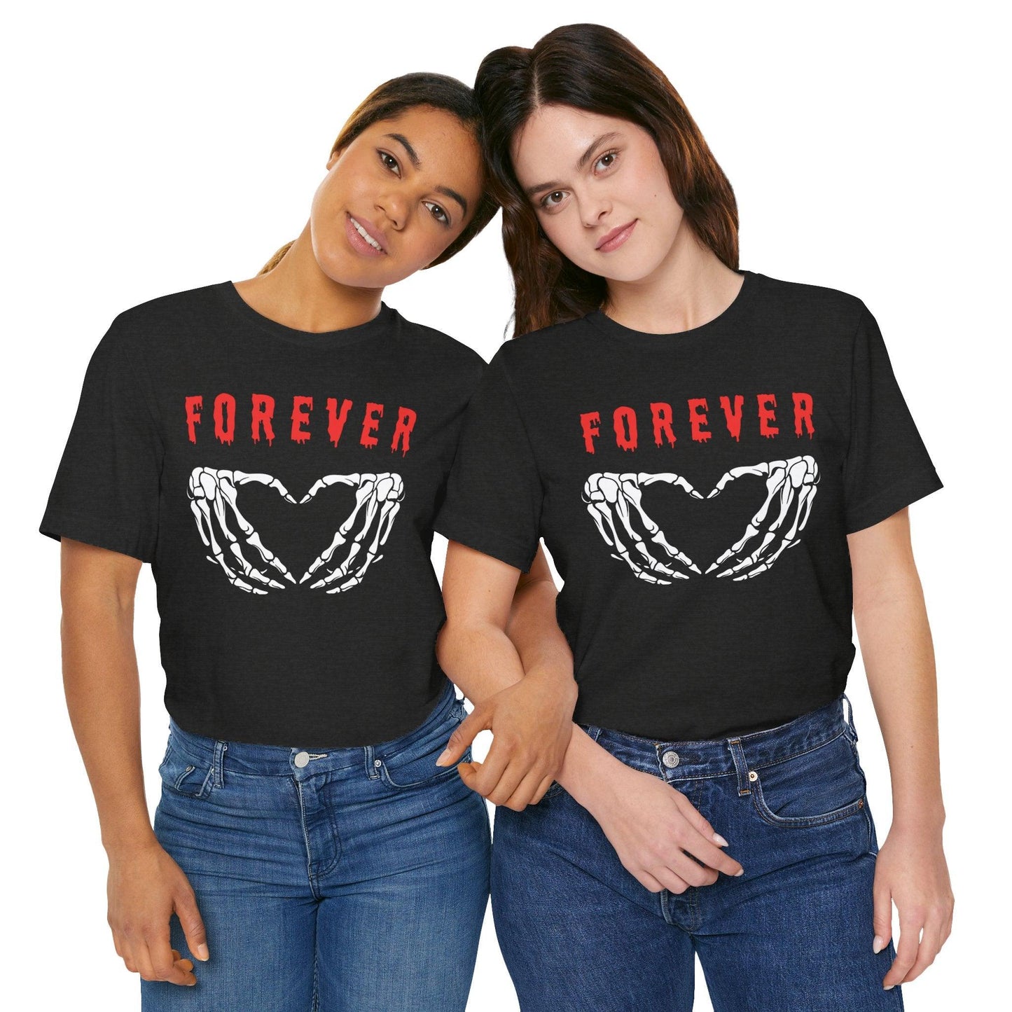 Forever Love - Tee - embalmer,funeral director,goth,mortician,skeleton T-Shirt