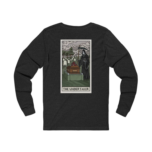 "The Undertaker" Tarot Card - Long Sleeve Tee
