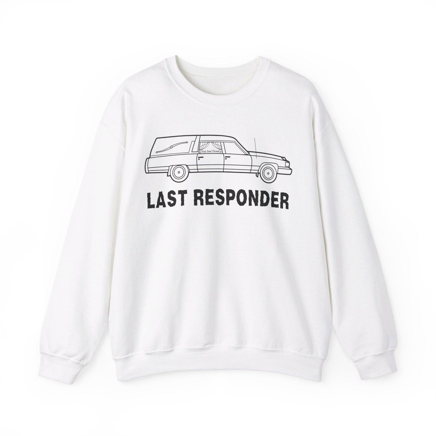 Last Responder Iconic - Sweatshirt - coach, embalmer, emo, Funeral, funeral director, goth, hearse, mortician Sweatshirt