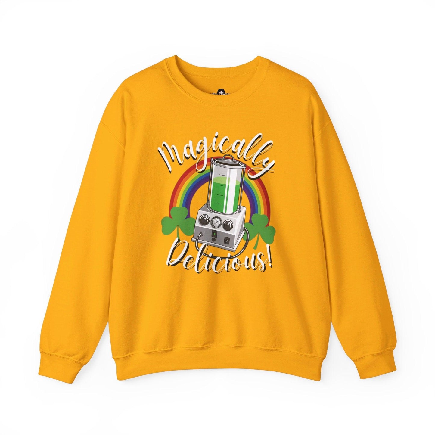 Magically Delicious - Sweatshirt - embalmer, Embalming Machine, funeral director, mortician, St. Patrick's Day, St. Patty's Day, Unisex Sweatshirt