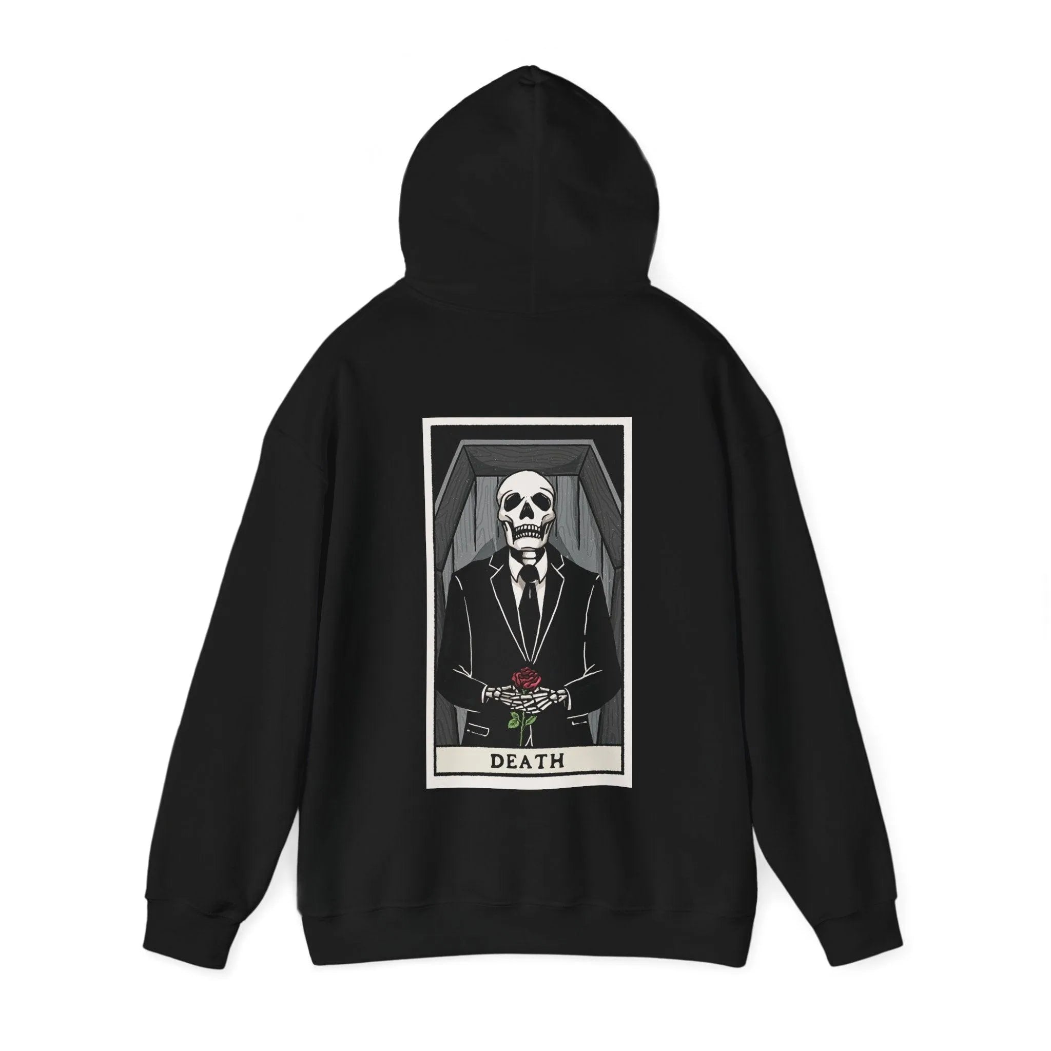 Death tarot card hoodie sale