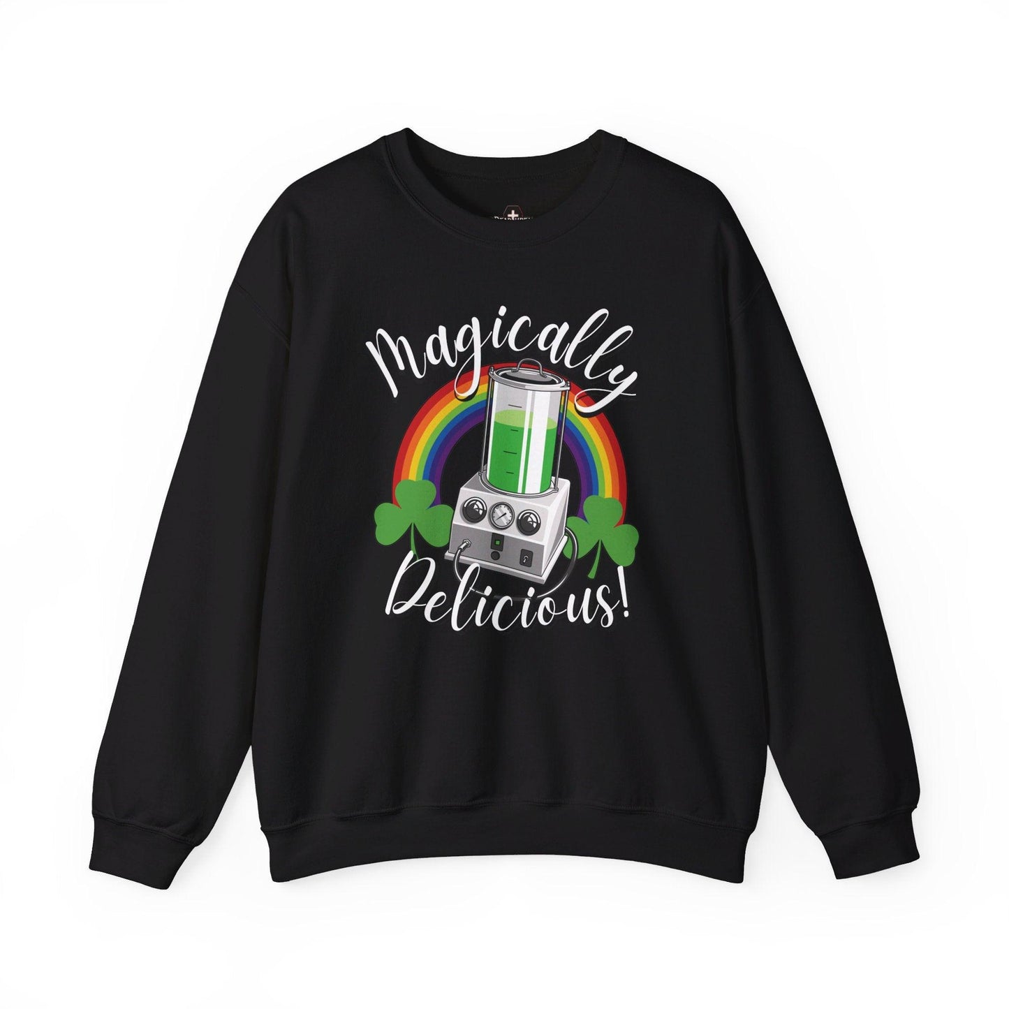 Magically Delicious - Sweatshirt - embalmer, Embalming Machine, funeral director, mortician, St. Patrick's Day, St. Patty's Day, Unisex Sweatshirt